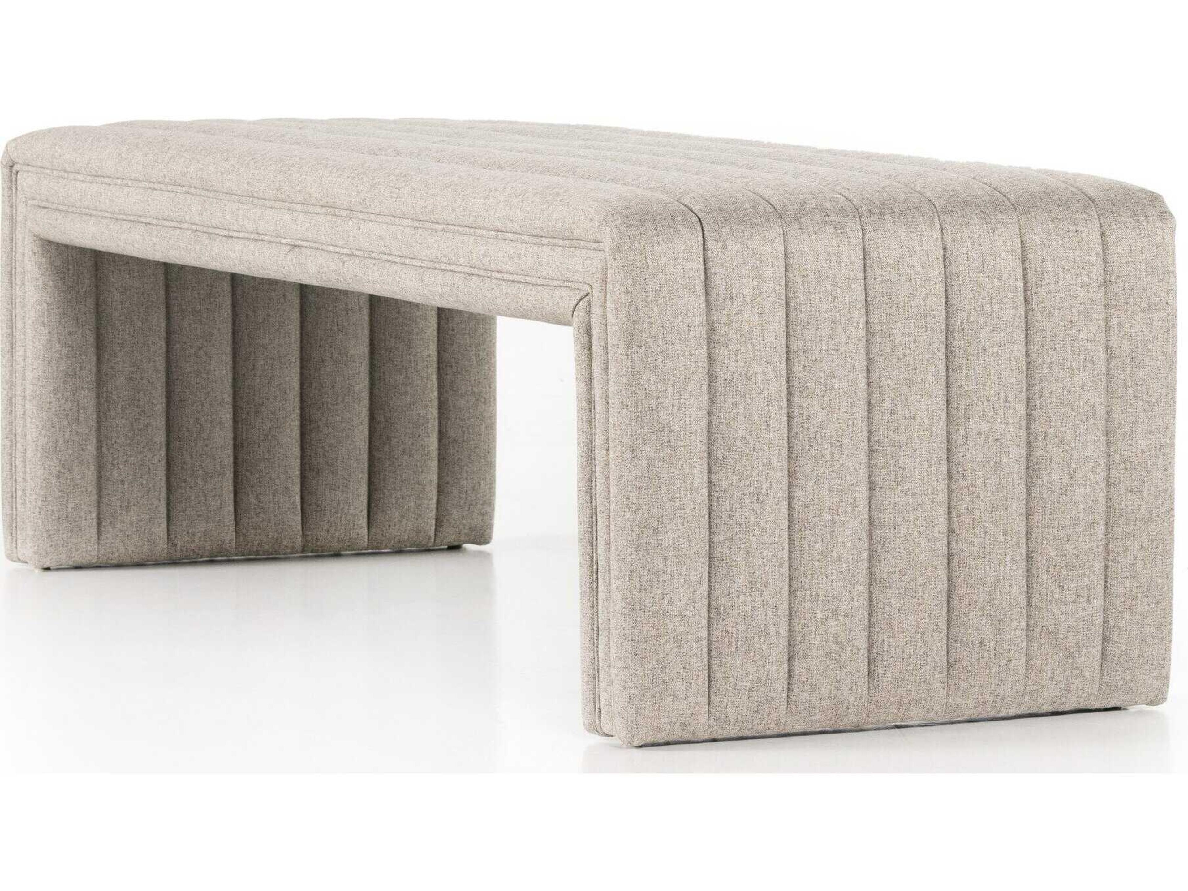 Four Hands Grayson Orly Natural Beige Upholstered Accent Bench