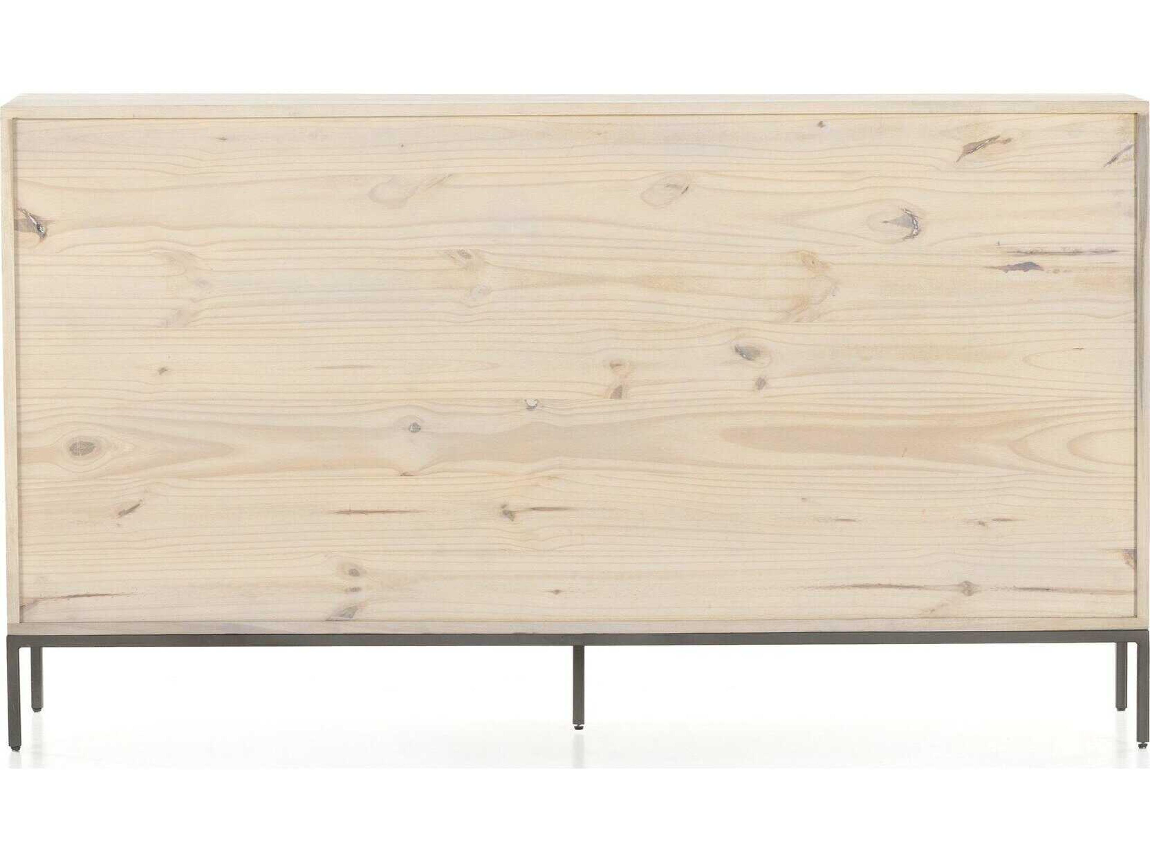 Four Hands Fulton Trey Dove Poplar  Wood 9 Drawer Dresser