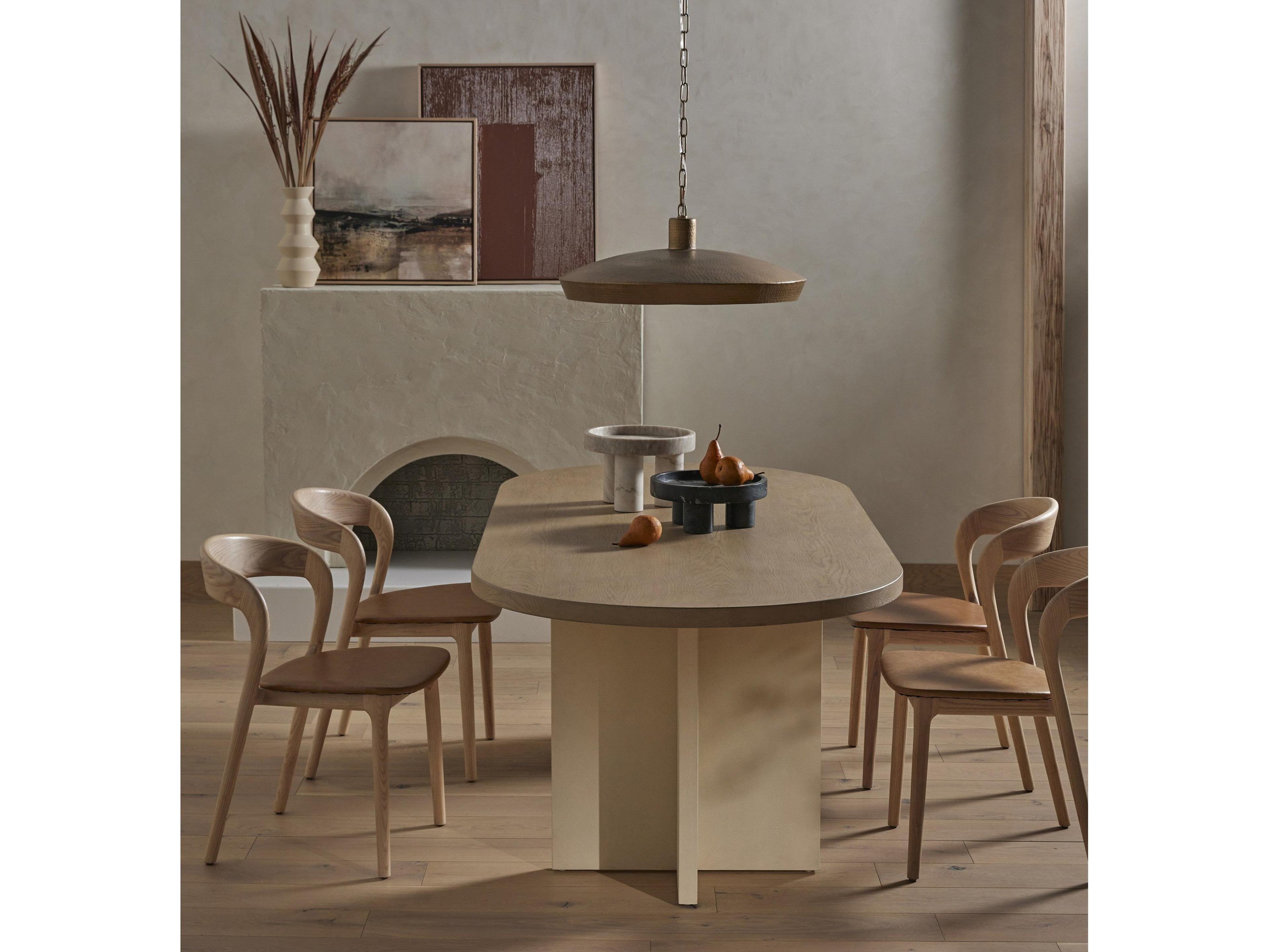 Four Hands Art Studio Natural Maple / White Distant Forest By Dan Hobday Wall Art