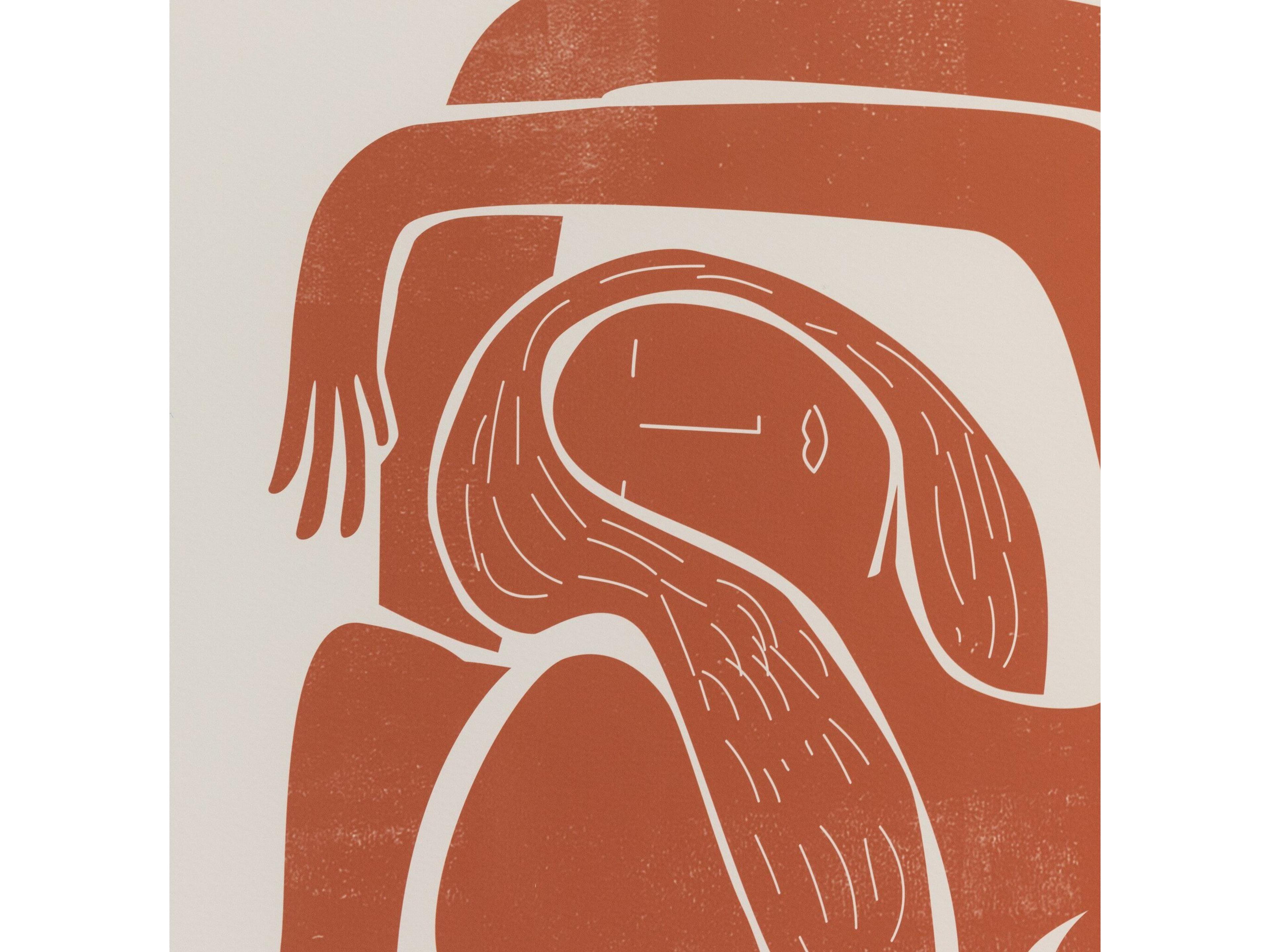 Four Hands Art Studio Moon River Terracotta By Roseanne Kenny Wall Art