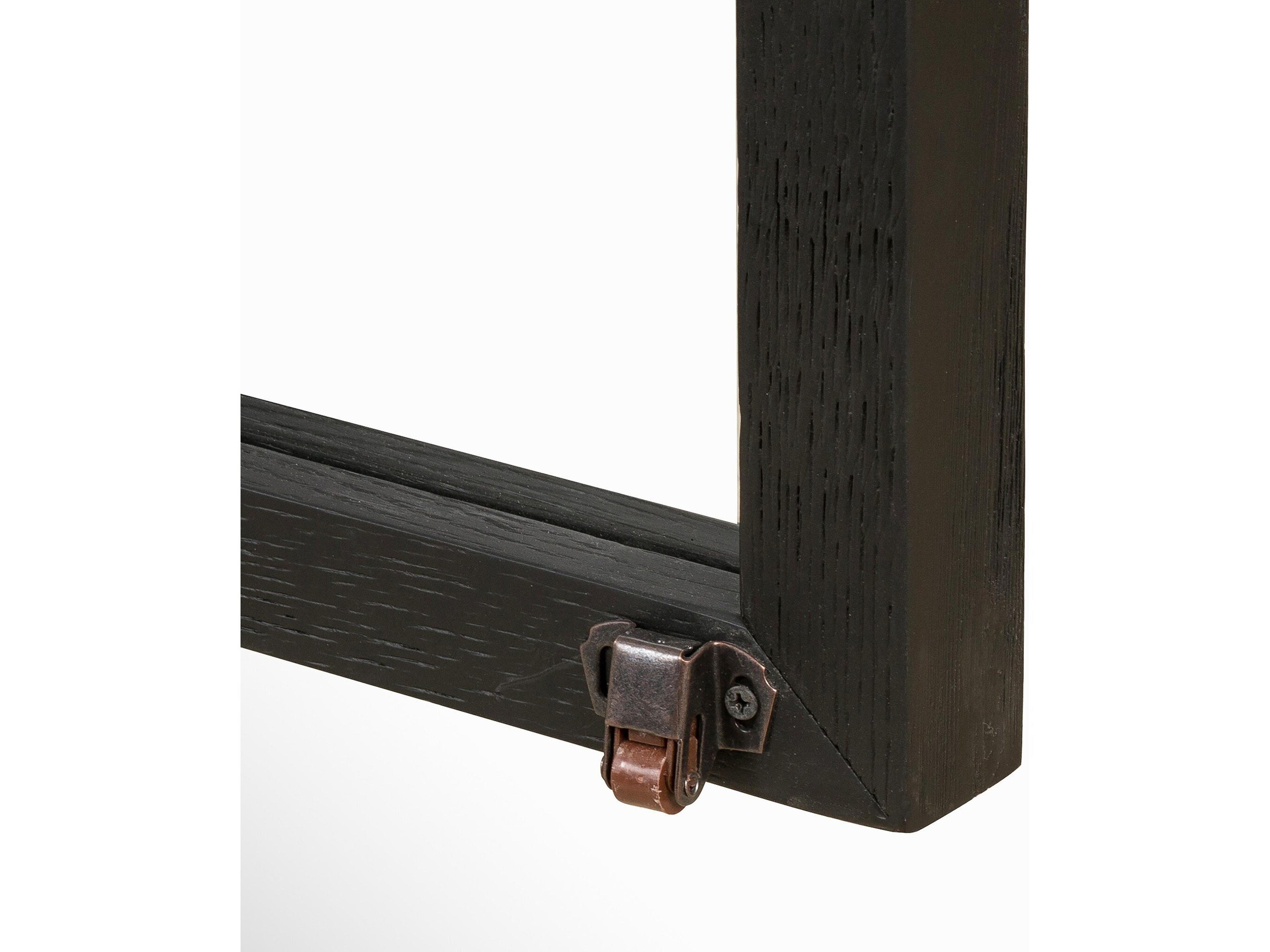 Four Hands Irondale Millie 78" Oak Wood Tempered Glass Drifted Sideboard