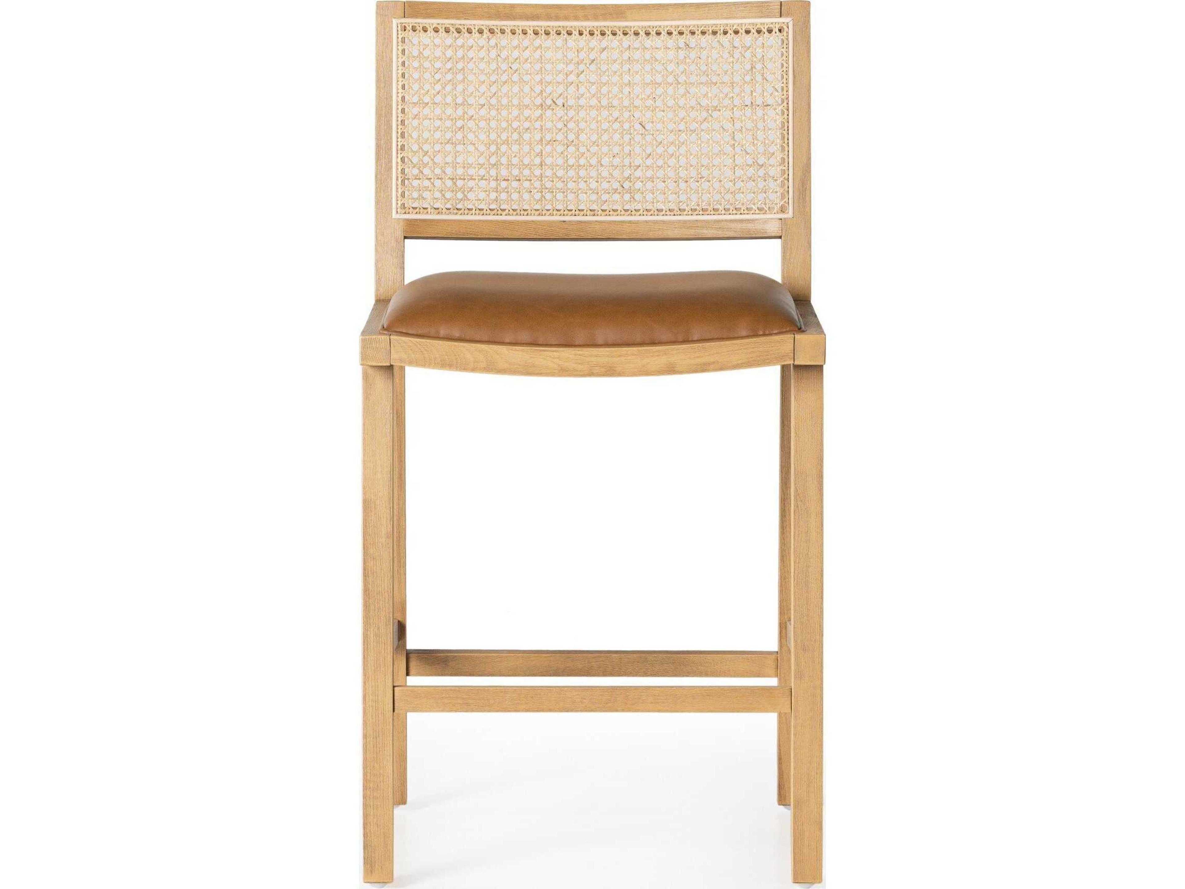 Four Hands Caswell Sage Sierra Butterscotch Counter Stool