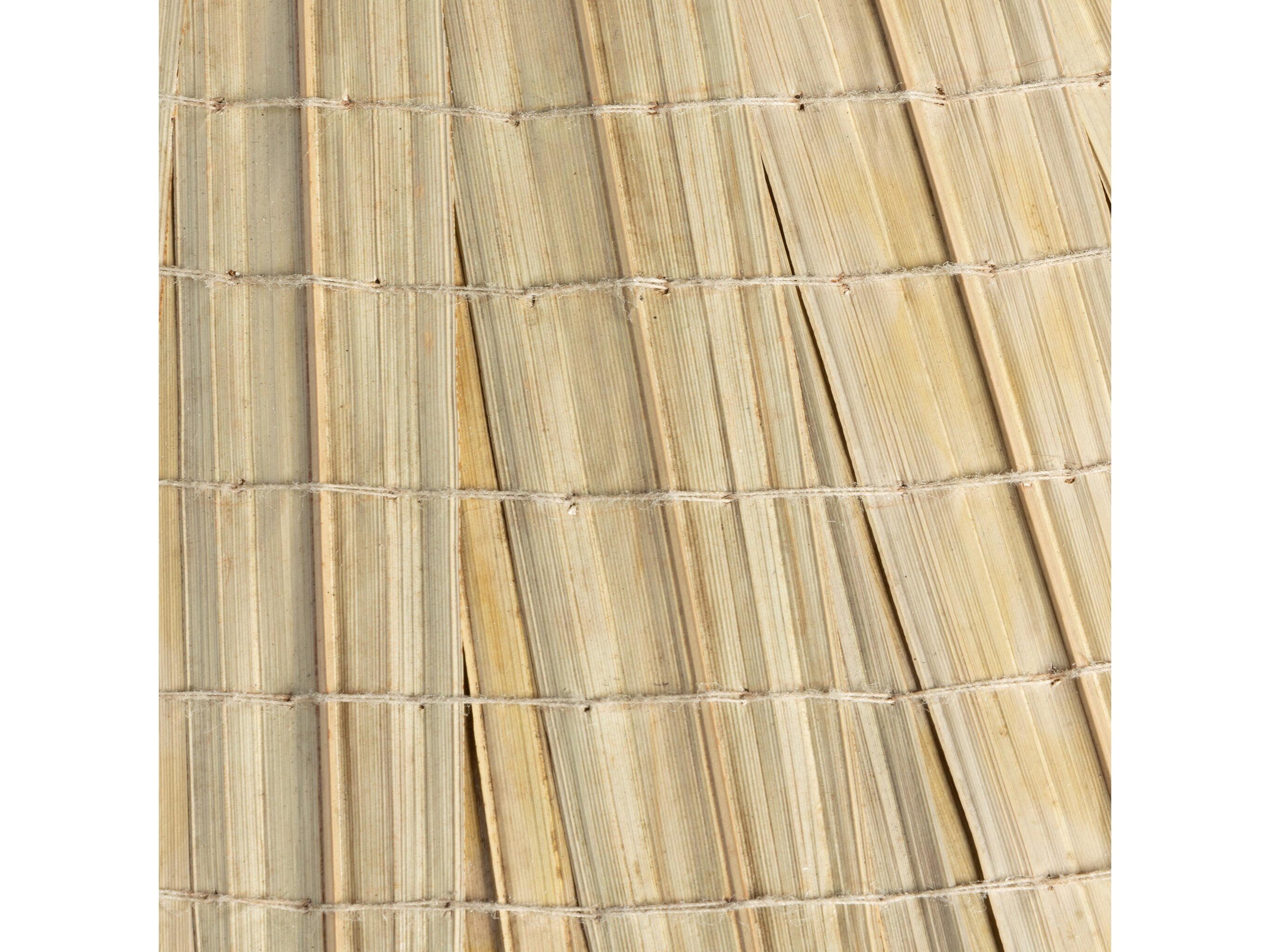 Four Hands Ryker Sand Porcelain Natural Palm Brown LED Buffet Lamp