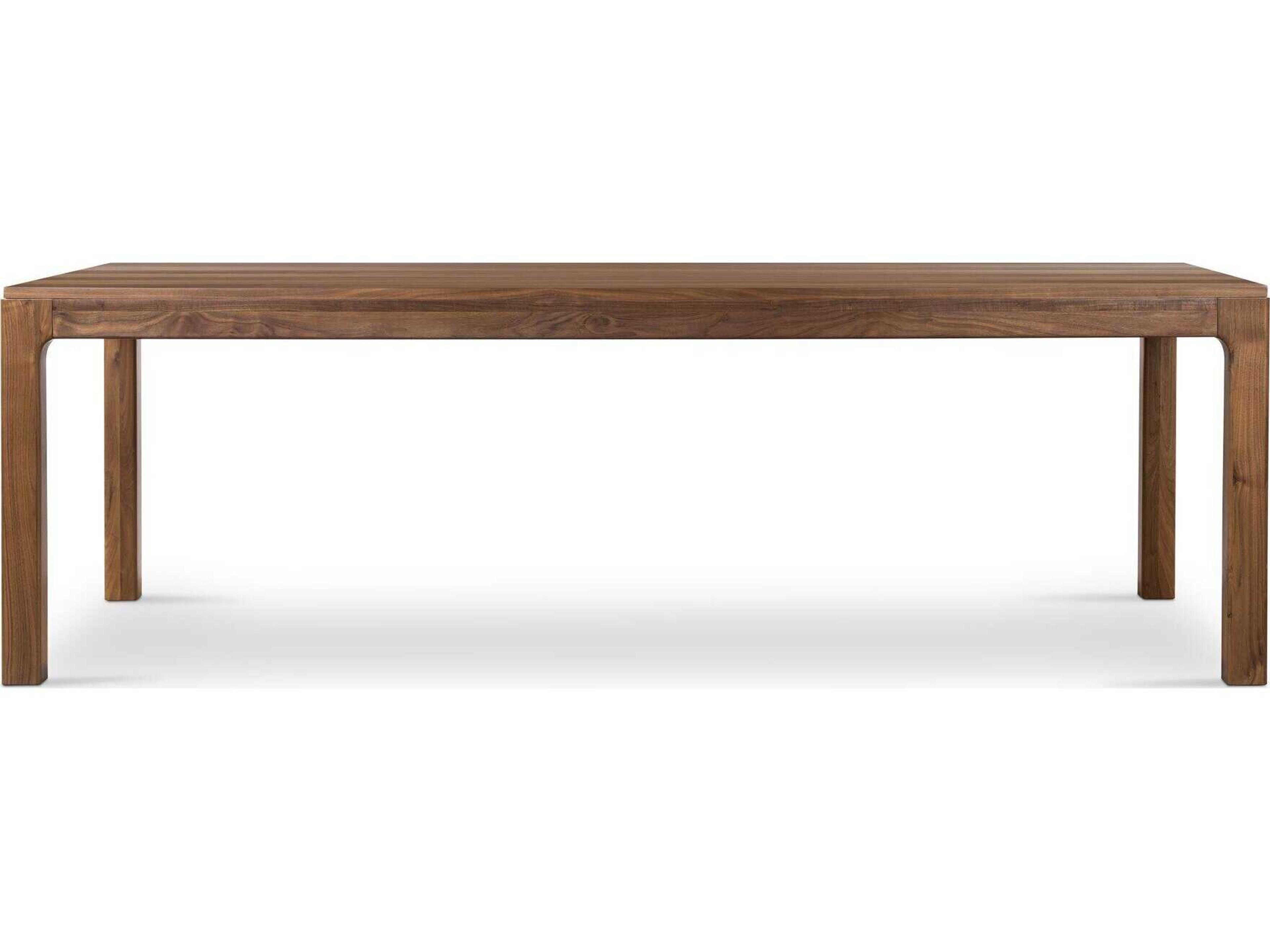 Four Hands Wallis Arturo Rectangular Wood Natural Walnut Veneer Dining Table