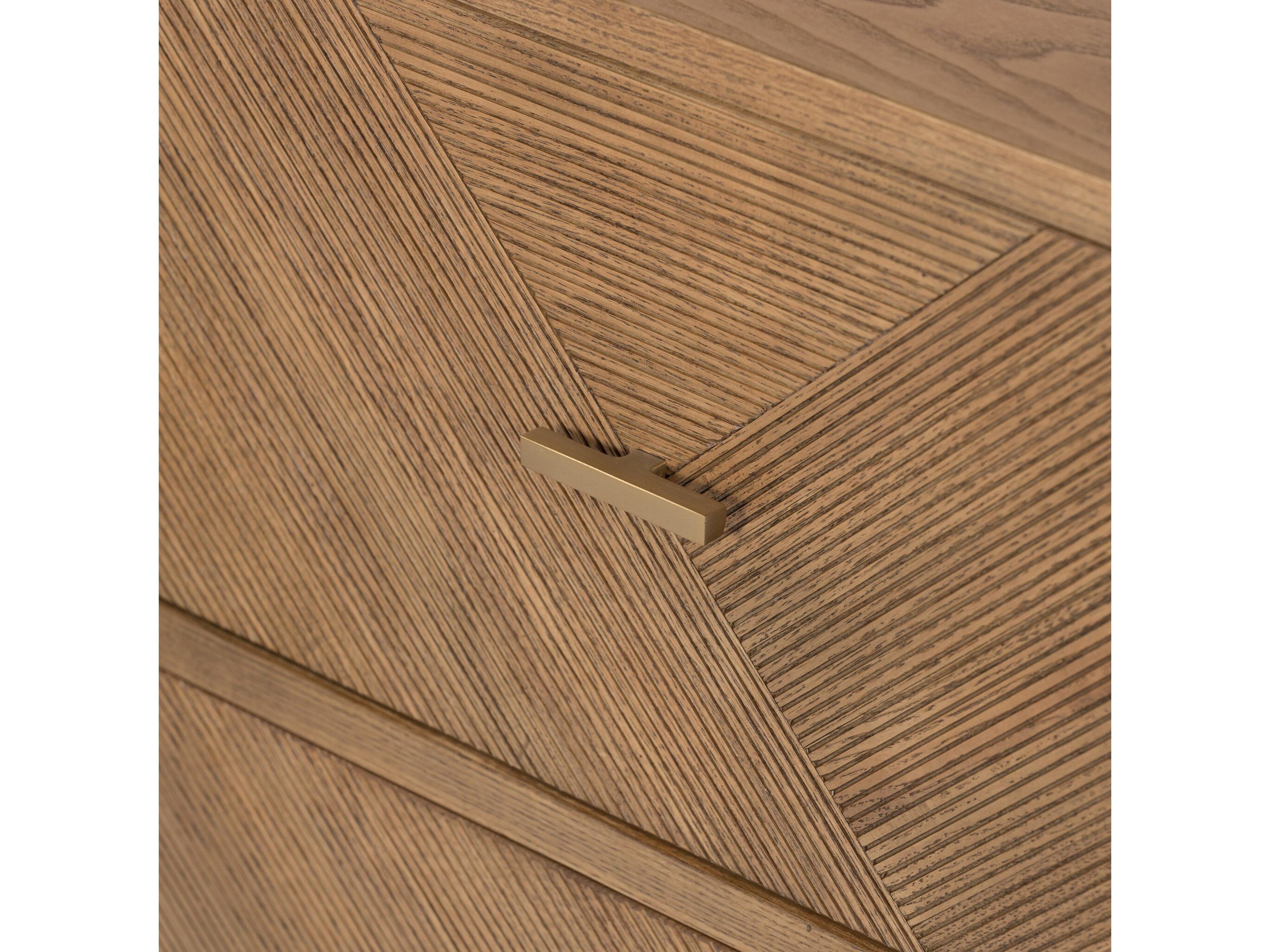 Four Hands Bolton Caspian 6-Drawers Natural Ash Wood Dresser