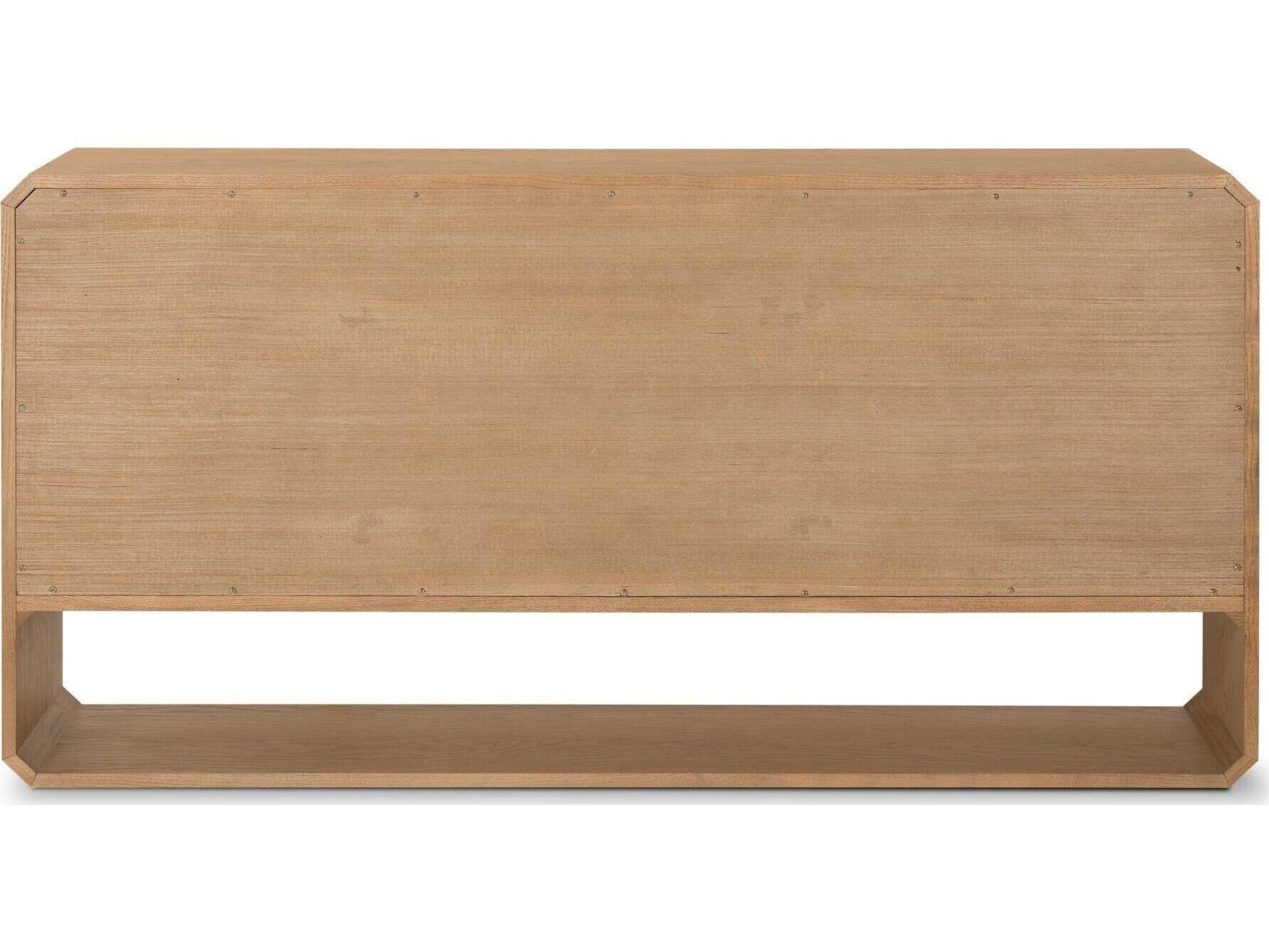 Four Hands Bolton Caspian 6-Drawers Natural Ash Wood Dresser