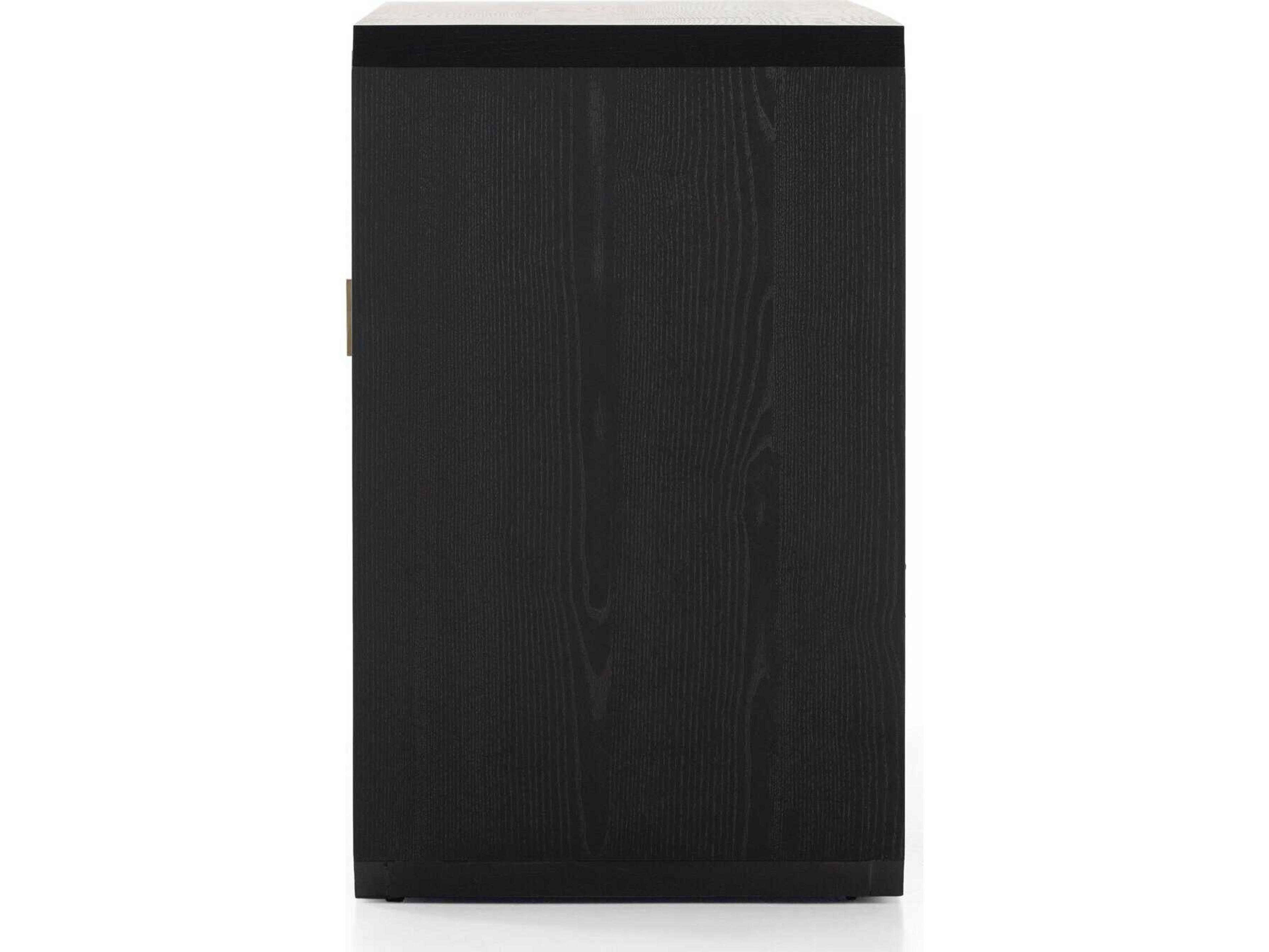 Four Hands Bolton Caspian Black Ash Veneer Ash Wood Sideboard
