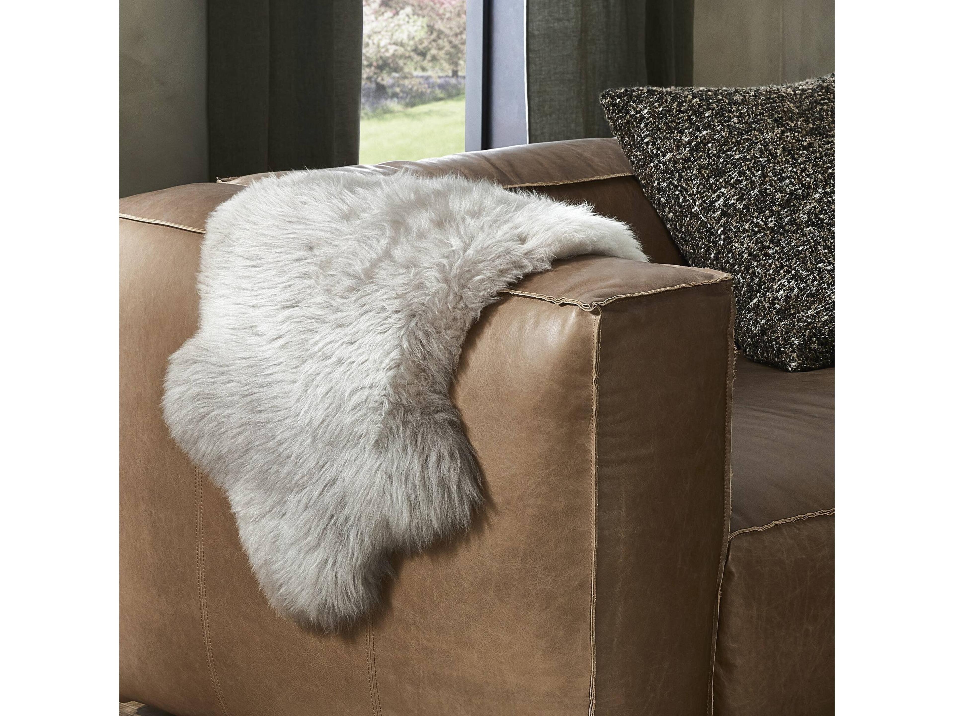 Four Hands Mateo Lalo Light Grey Ombre  Throw