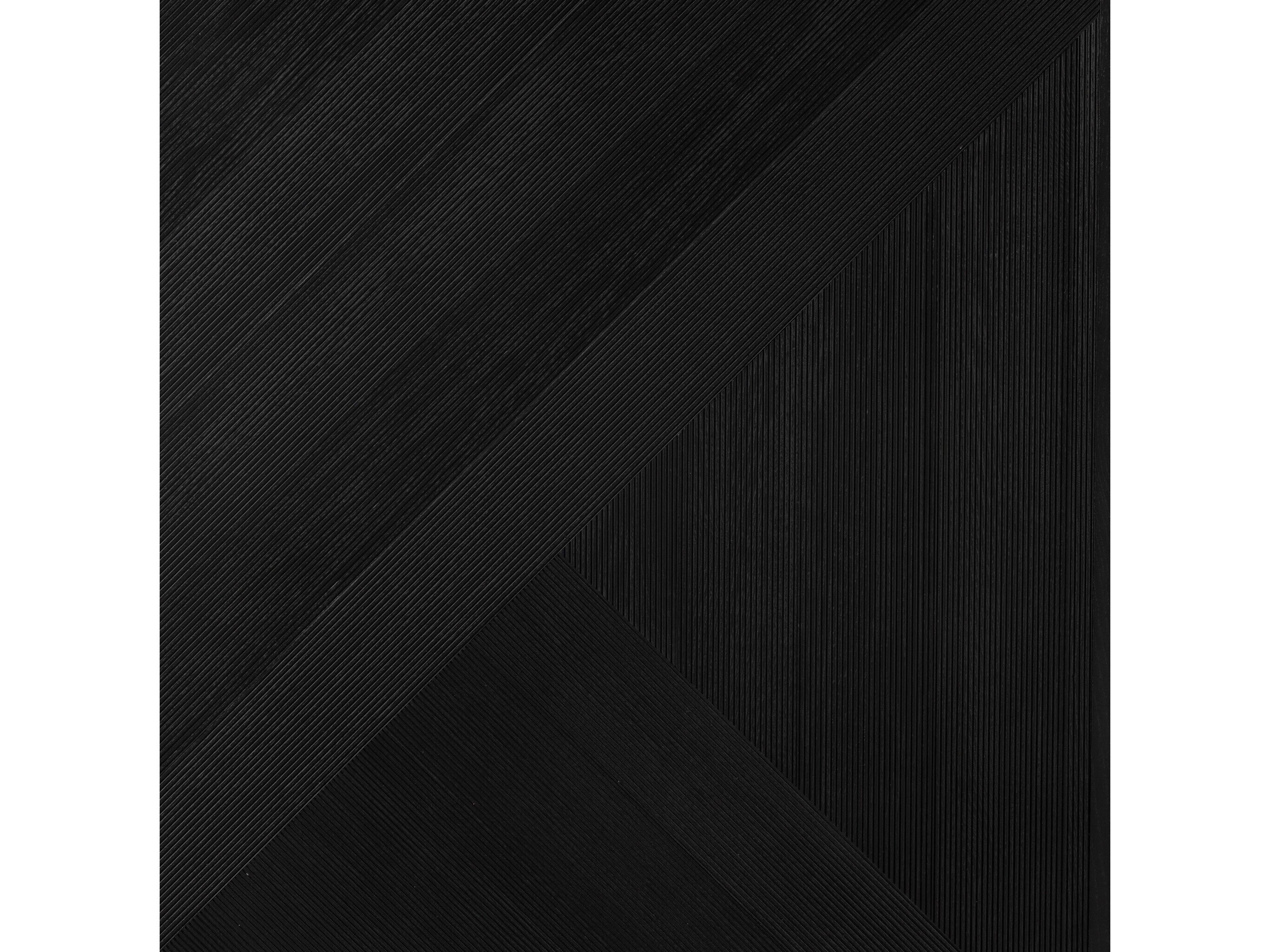 Four Hands Bolton Caspian Black Ash Rectangular Wood Coffee Table