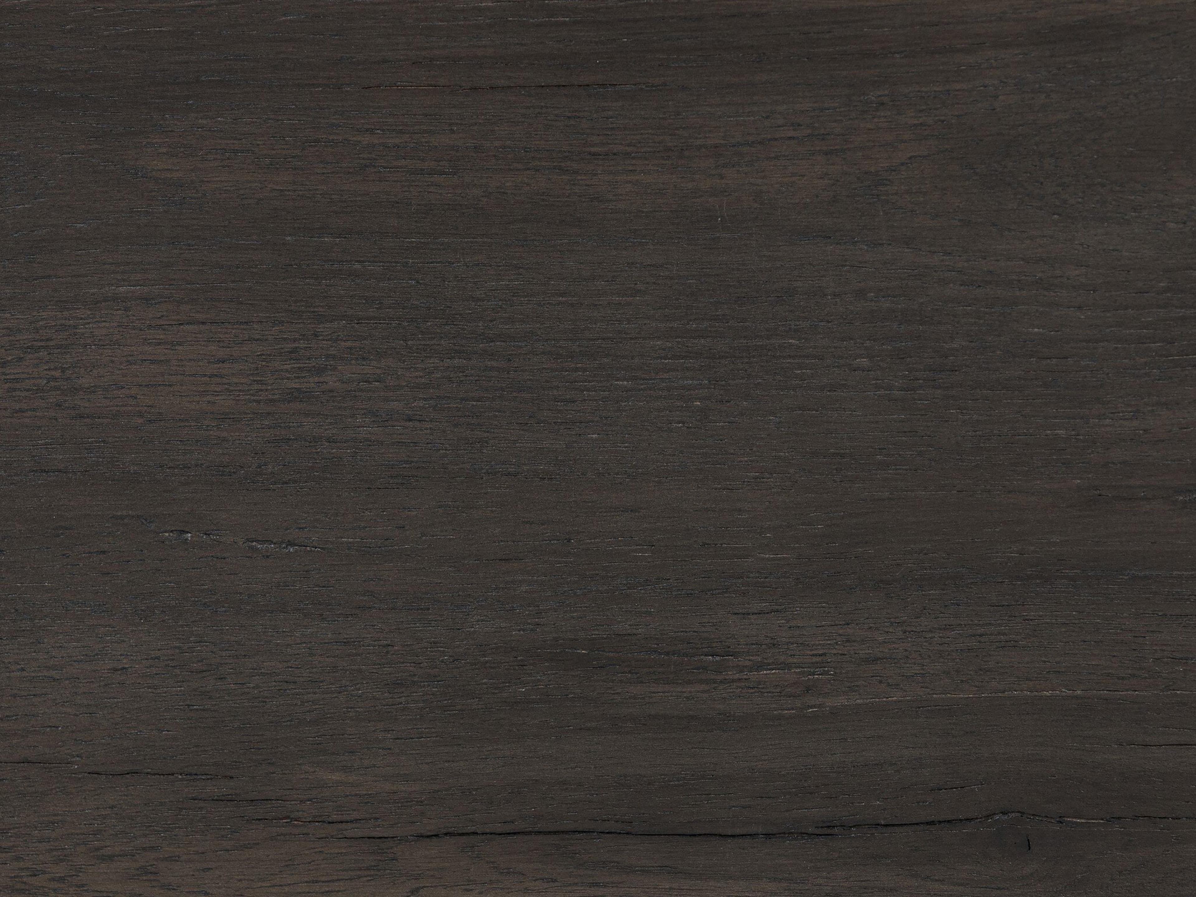 Four Hands Bina Leo Black Oak Wood Queen Platform Bed