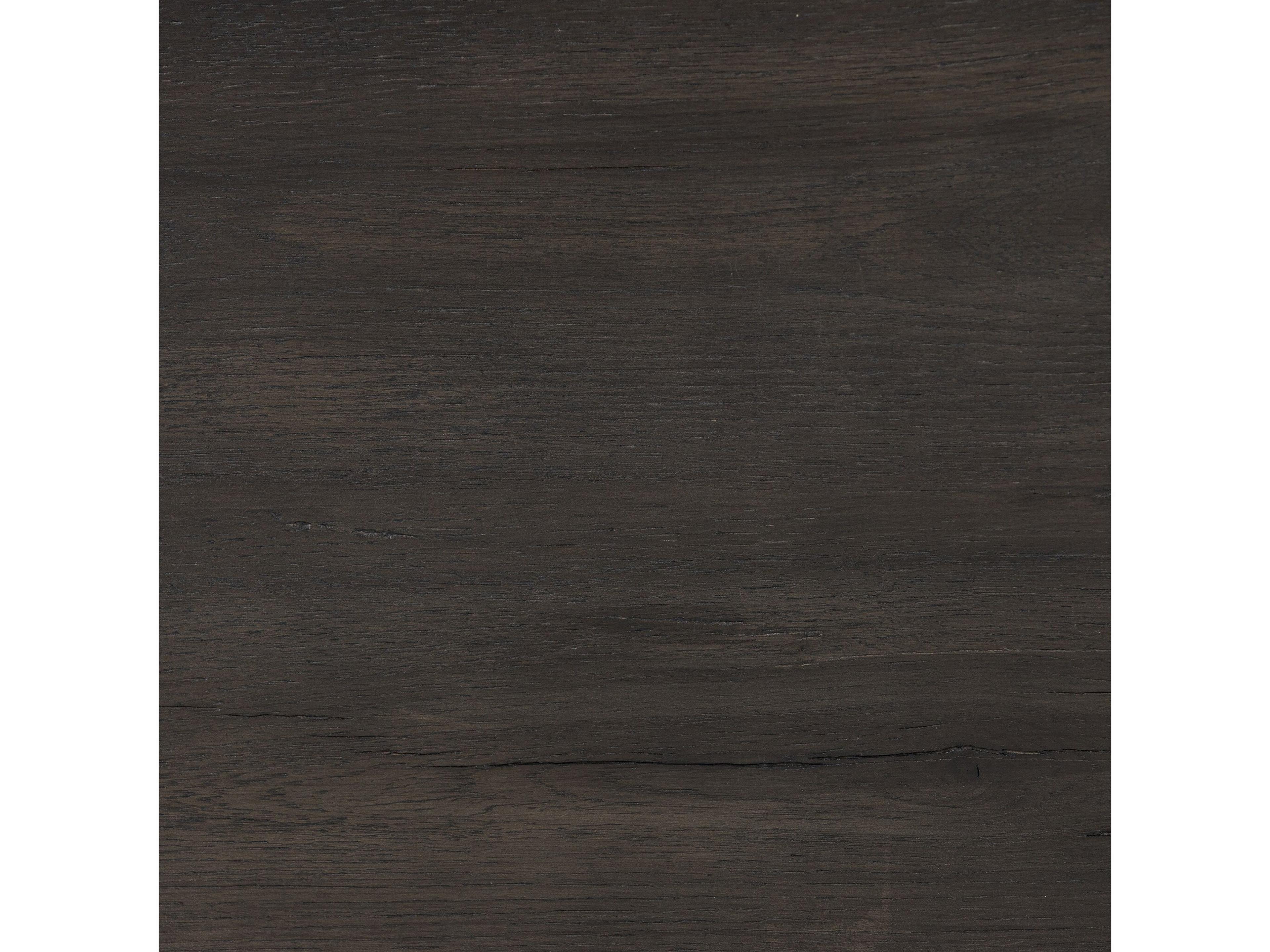 Four Hands Bina Leo Black Oak Wood King Platform Bed