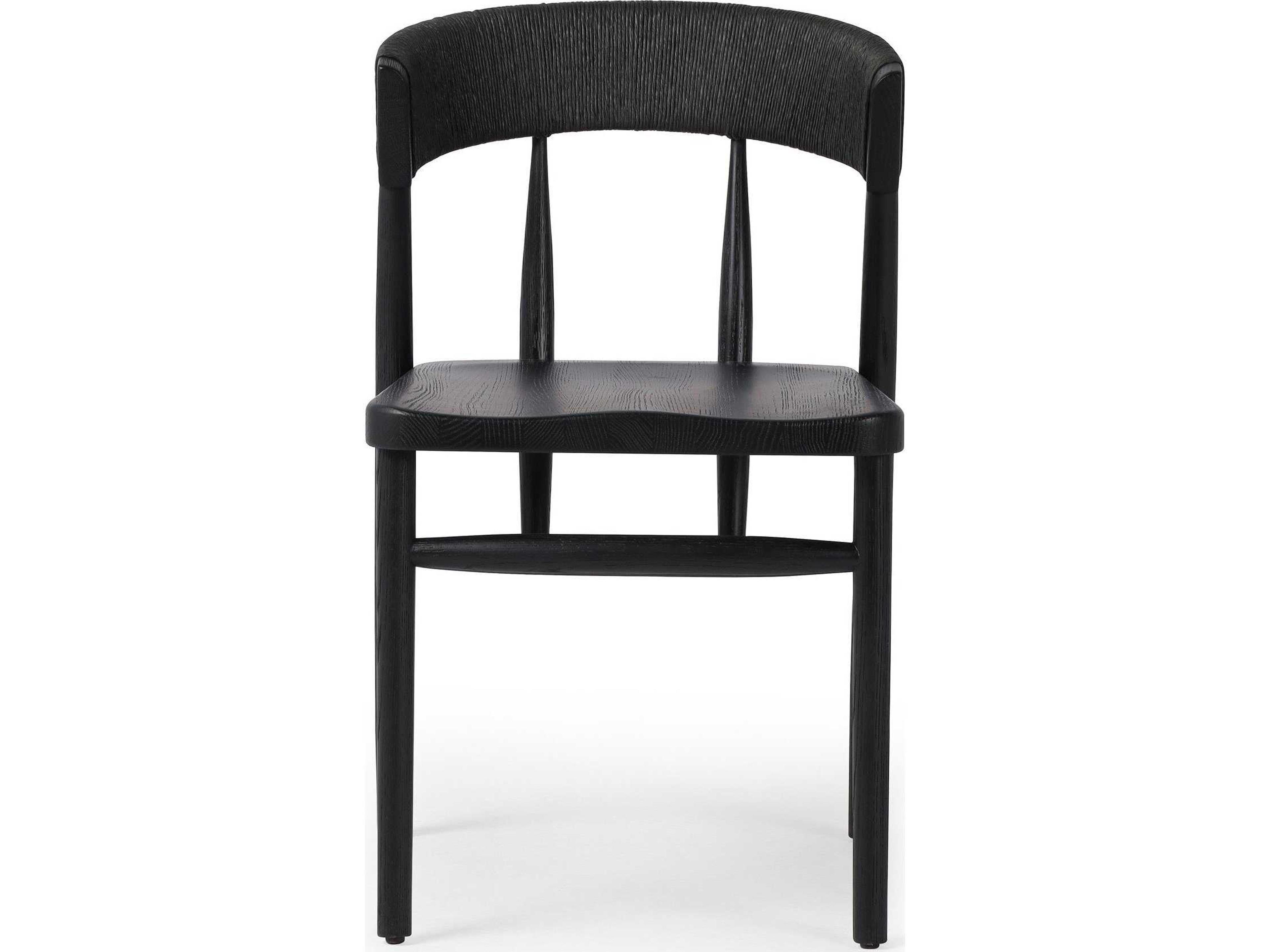 Buxton Allston Dining Chair Black Rush