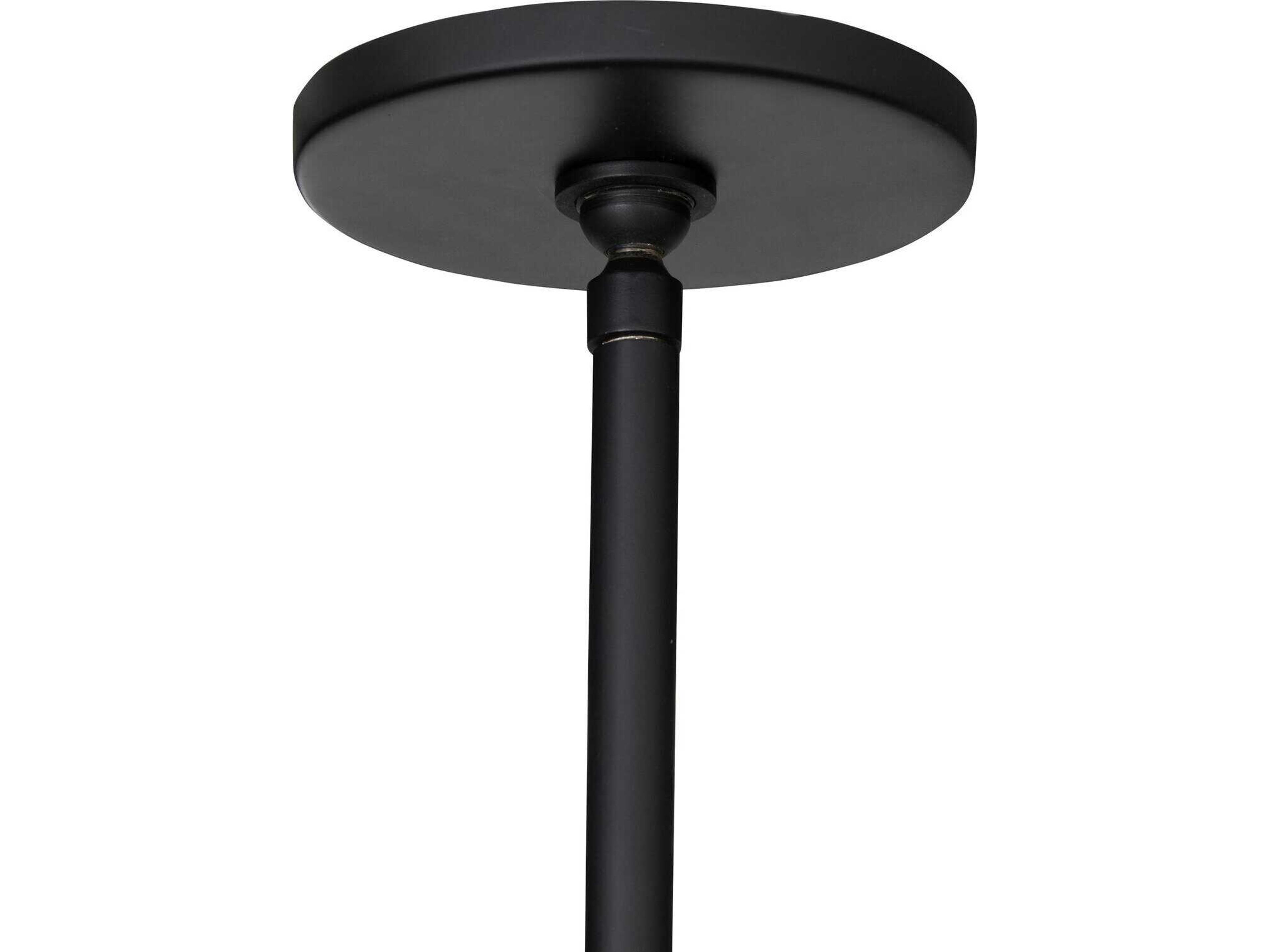 Four Hands Deacon Cullen Powder Coated Black Chandelier