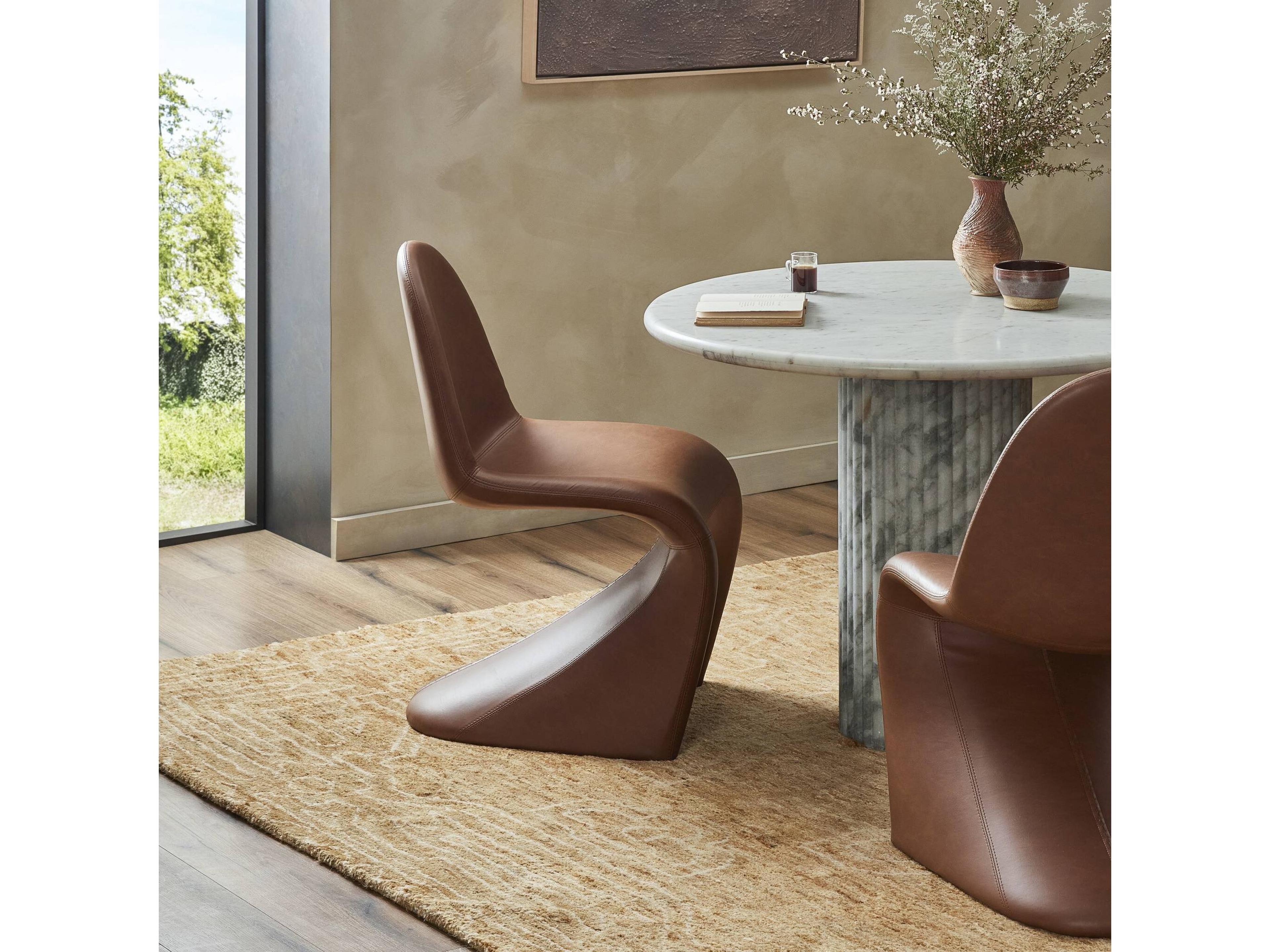 Four Hands Allston Briette Brown Side Dining Chair