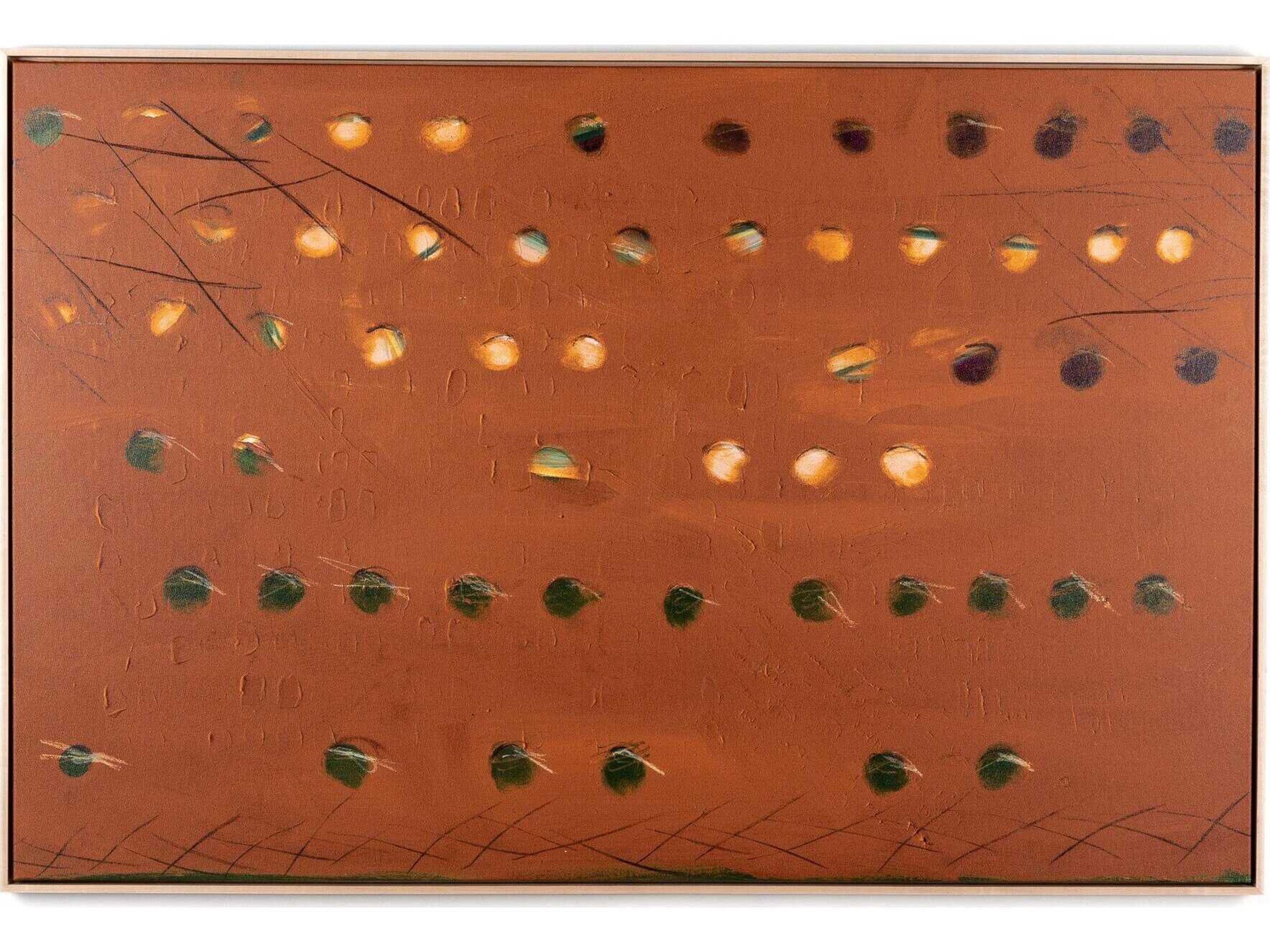 Four Hands Art Studio X Spot Rust By Jamie Beckwith Wood Wall Art