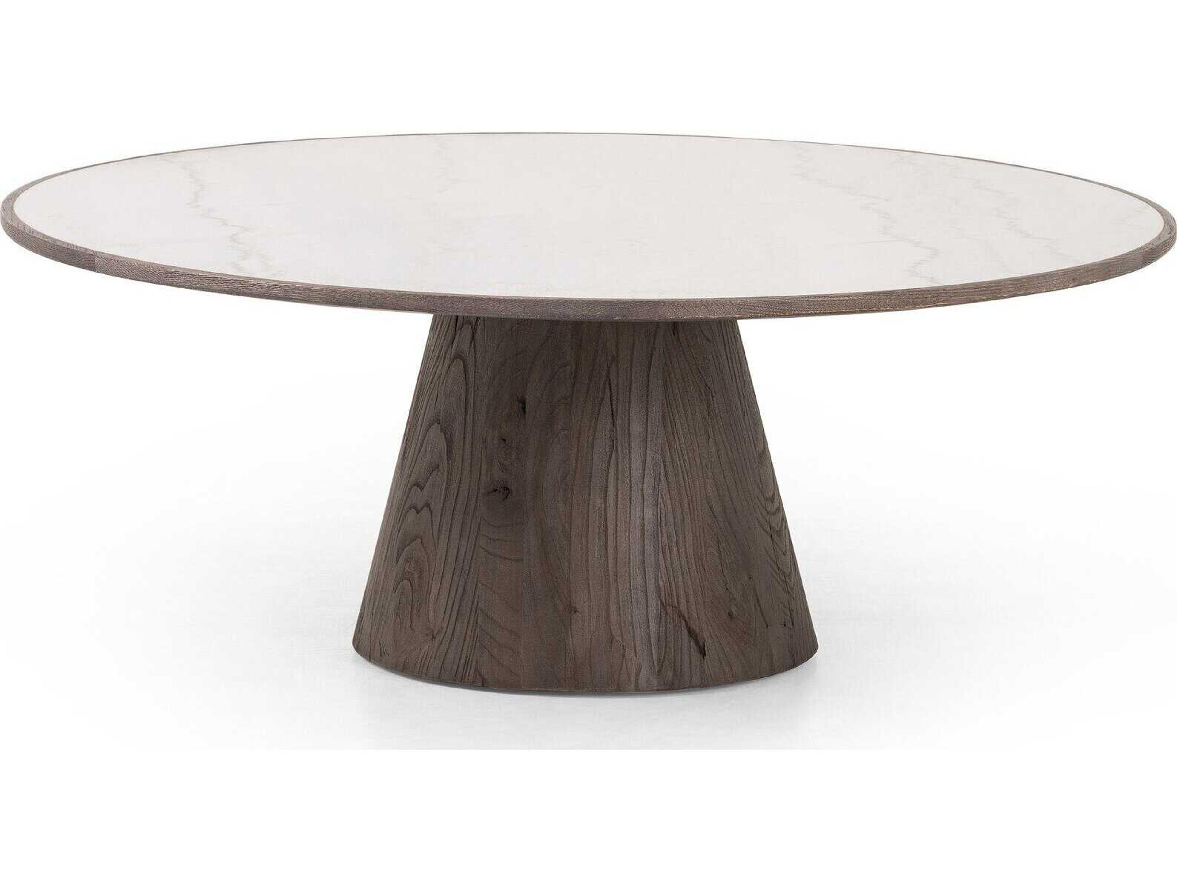 Luxecor Globetrotter Skye White Marble Large Coffee Table