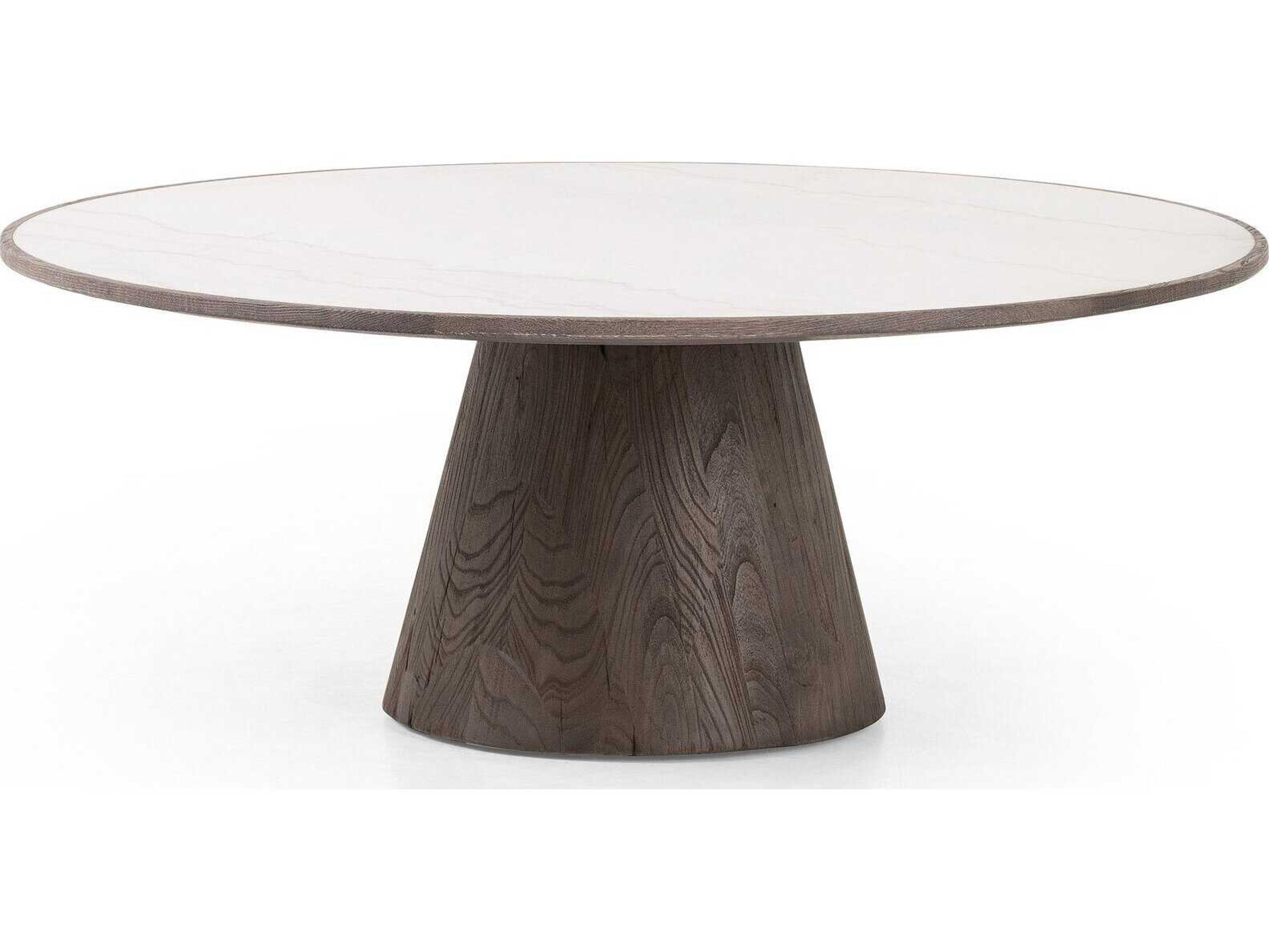 Luxecor Globetrotter Skye White Marble Large Coffee Table