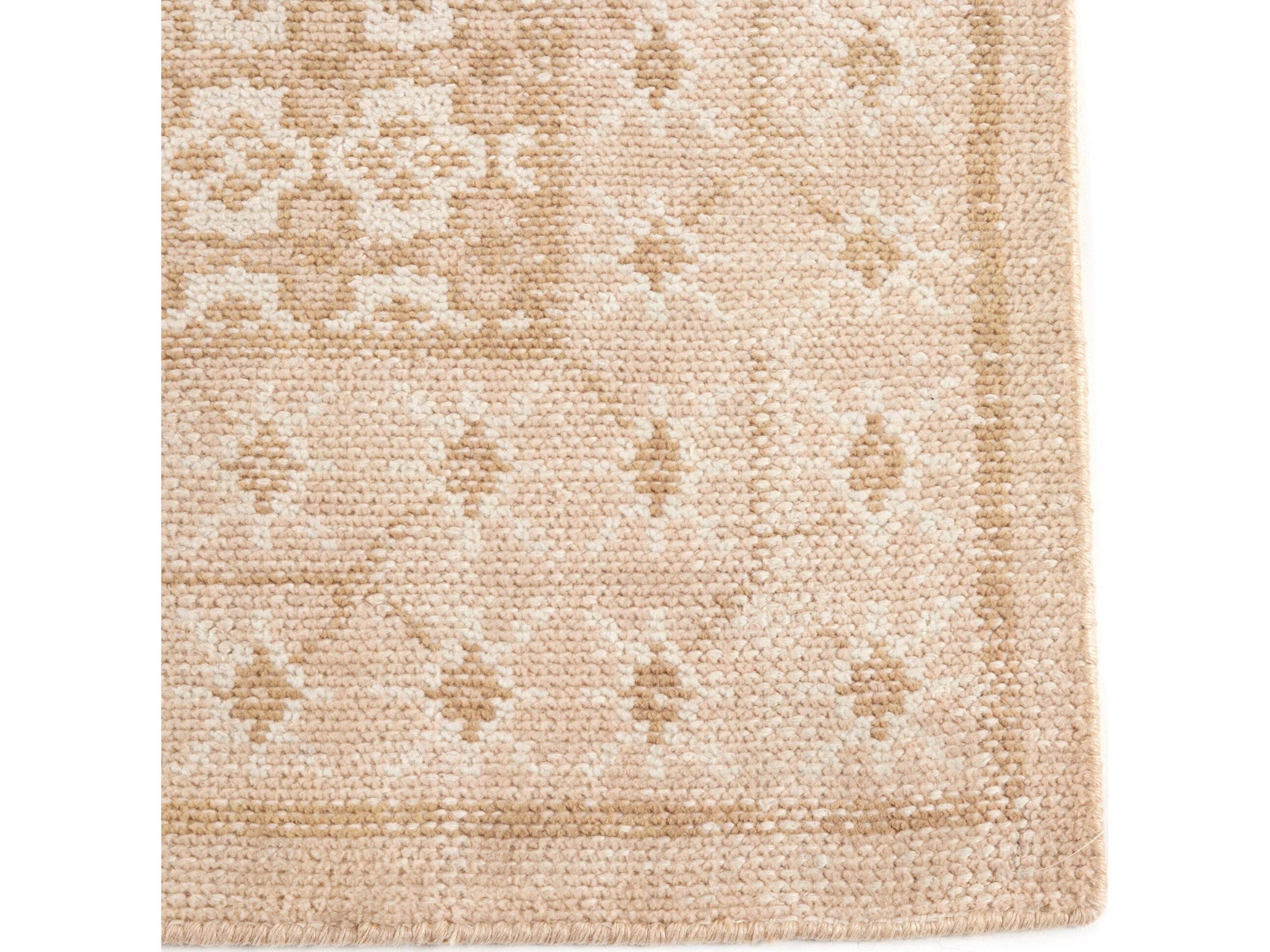 Four Hands Arwen Deluca Banded Cream Rug