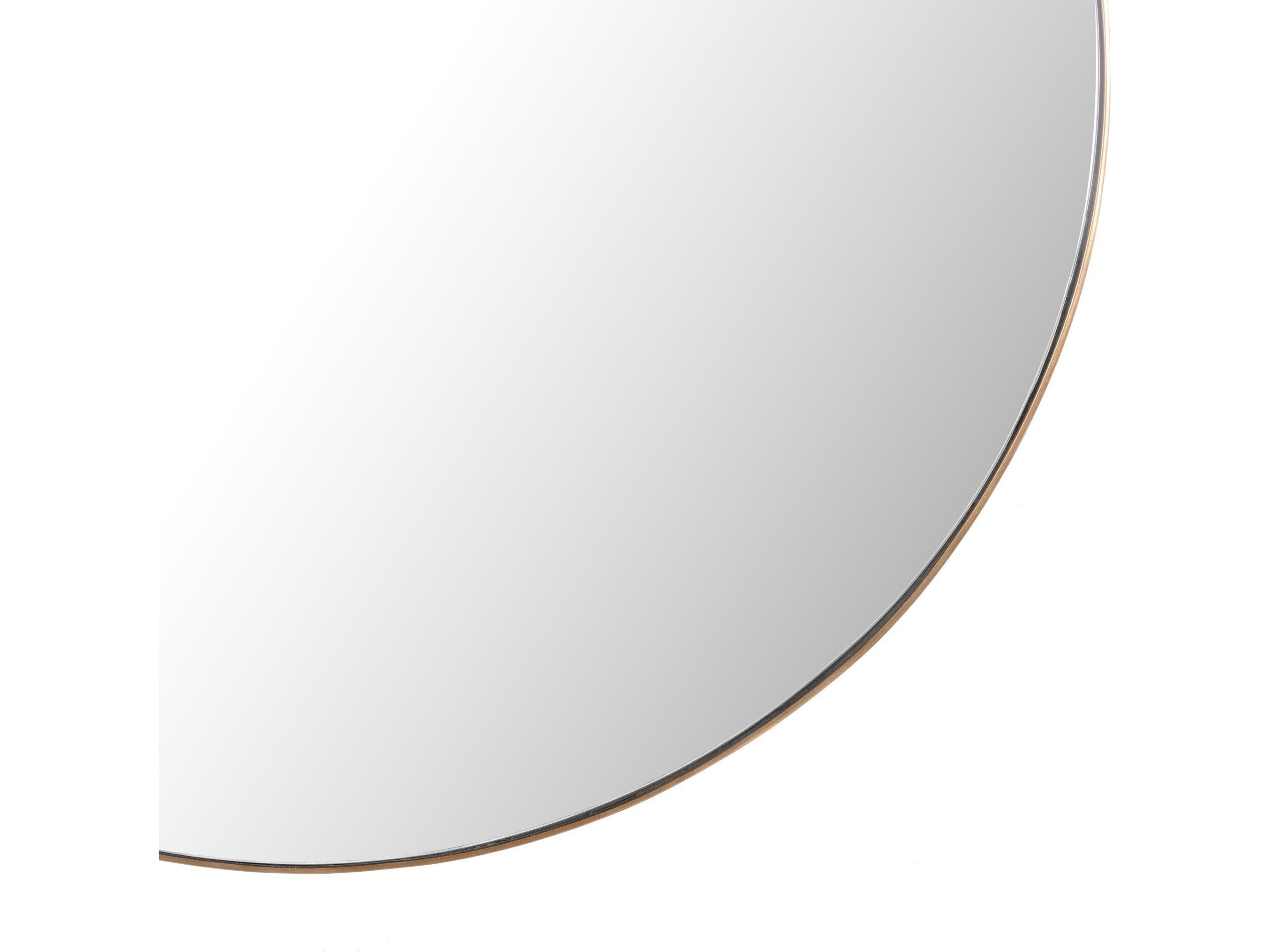 Four Hands Marlow Georgina Polished Brass Round  Mirror