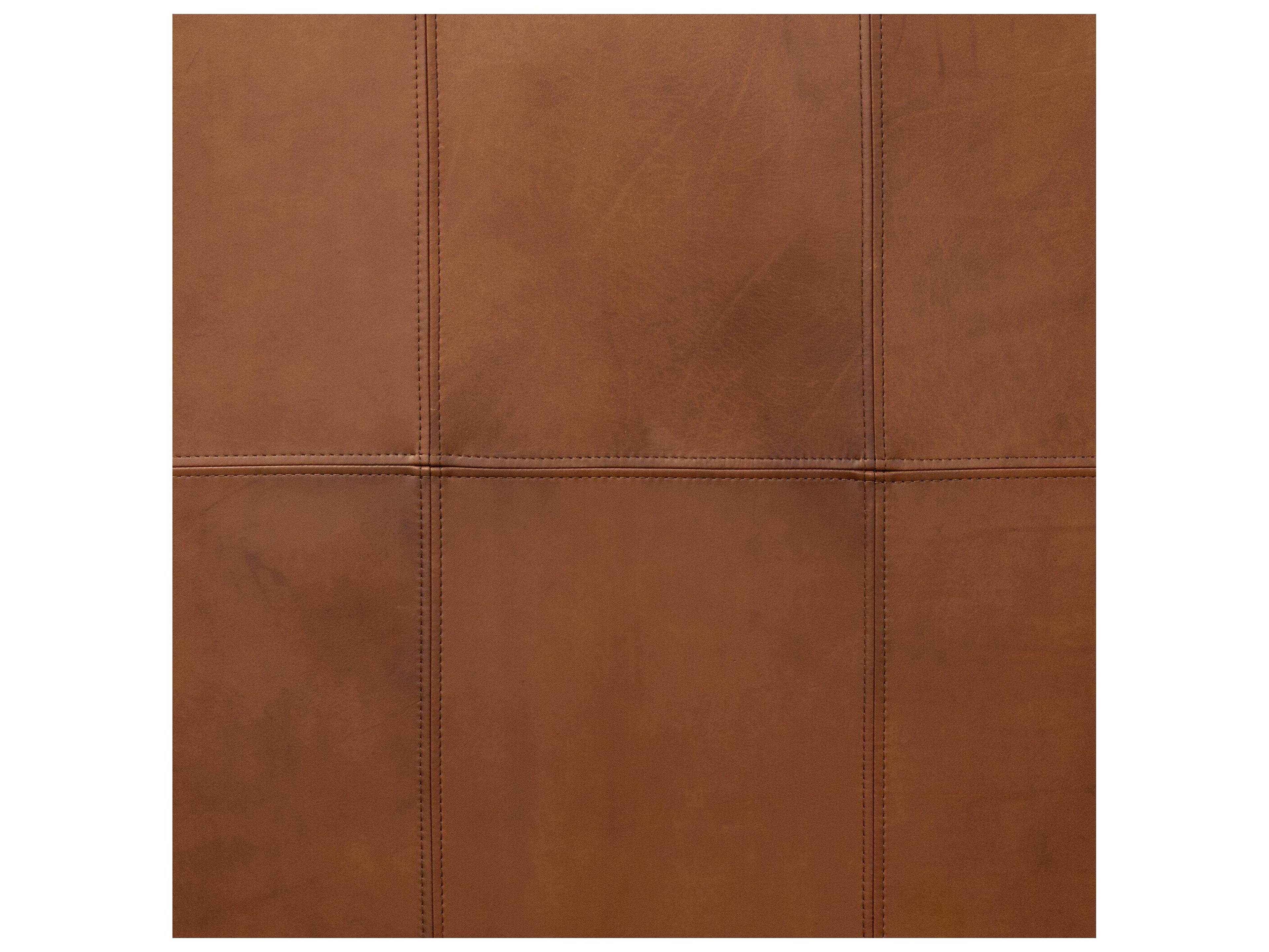 Four Hands Bolton Brown Ash Wood Upholstered California King Panel Bed