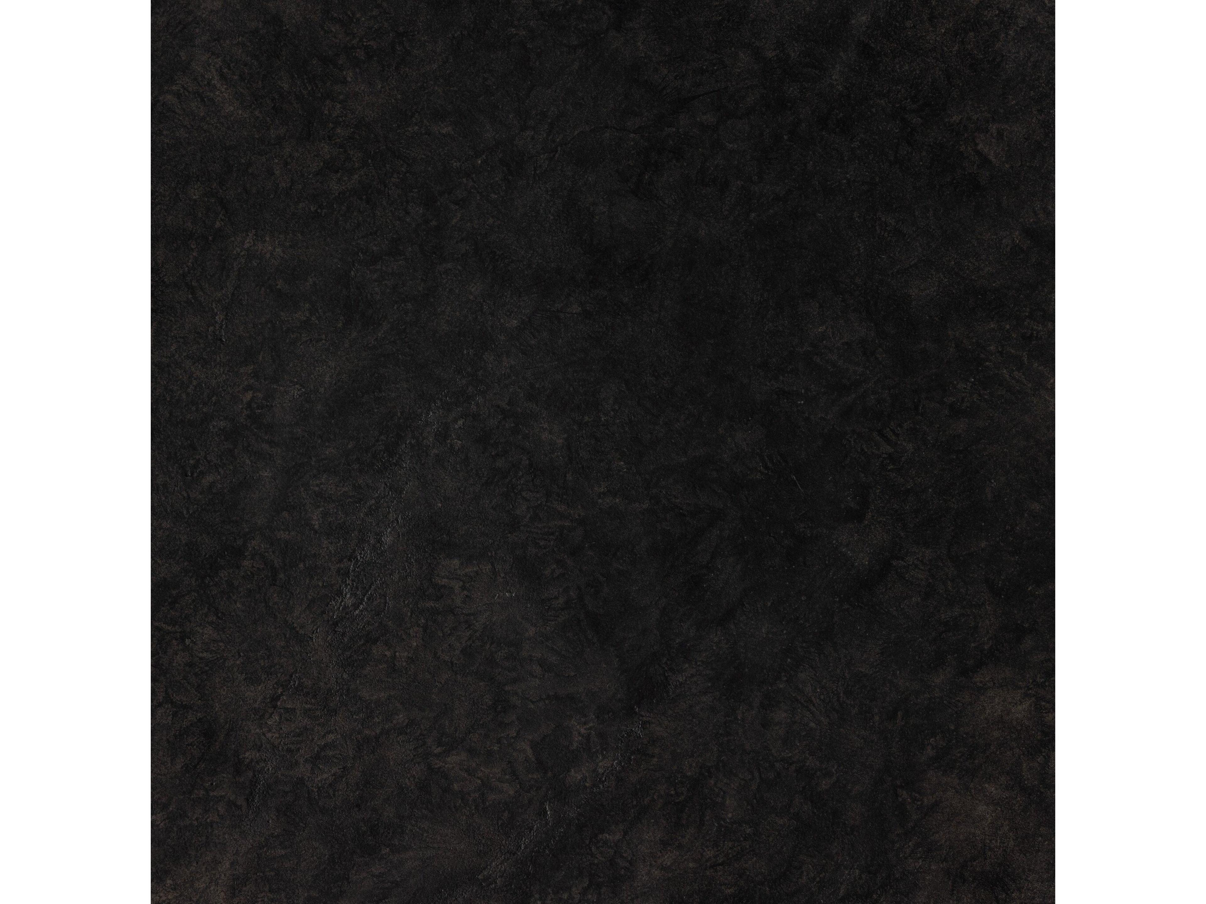 Four Hands Marlow Kelden Round Metal Raw Black Coffee Table