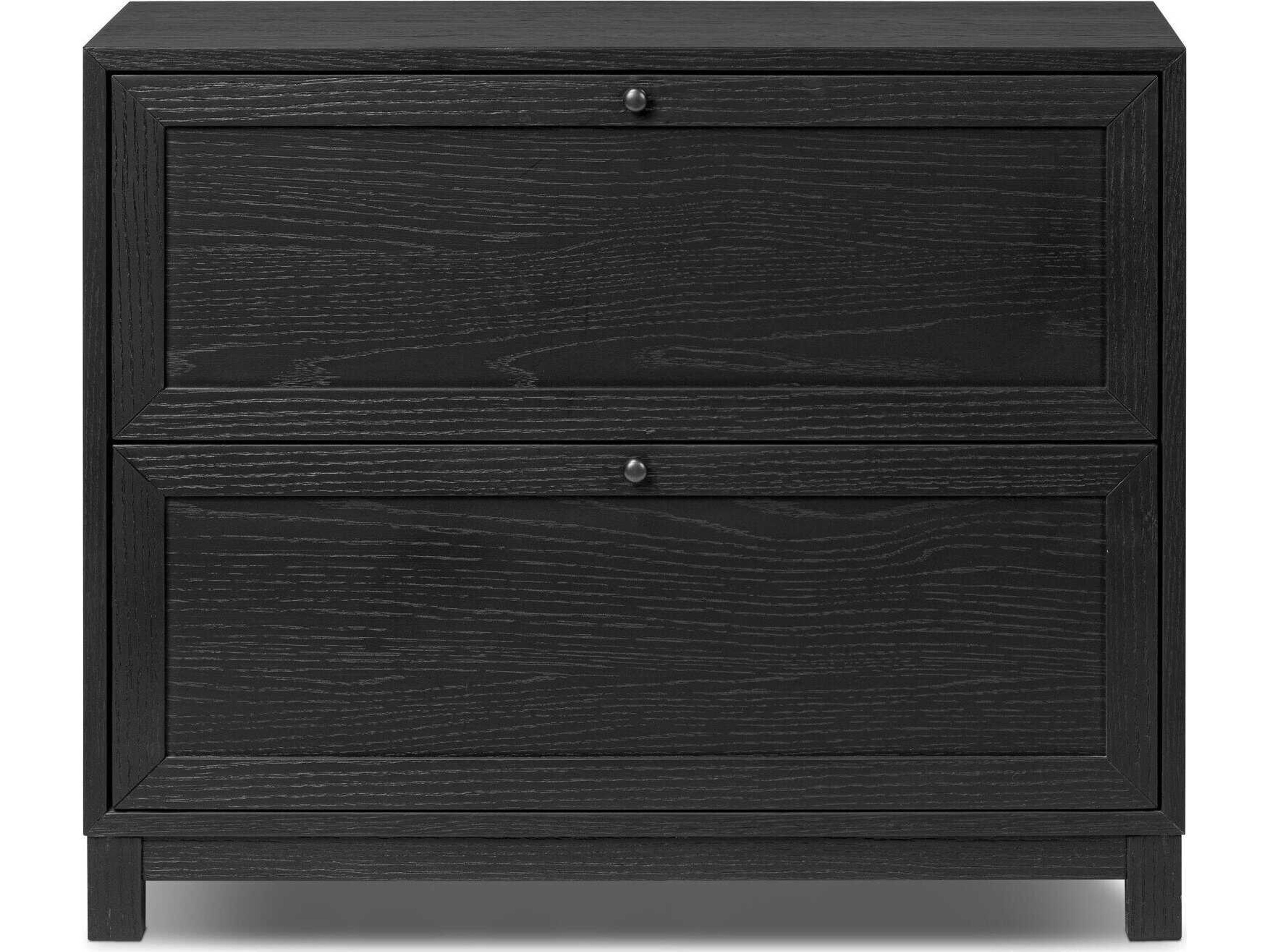 Four Hands Irondale Millie 2-Drawers Oak Wood Nightstand