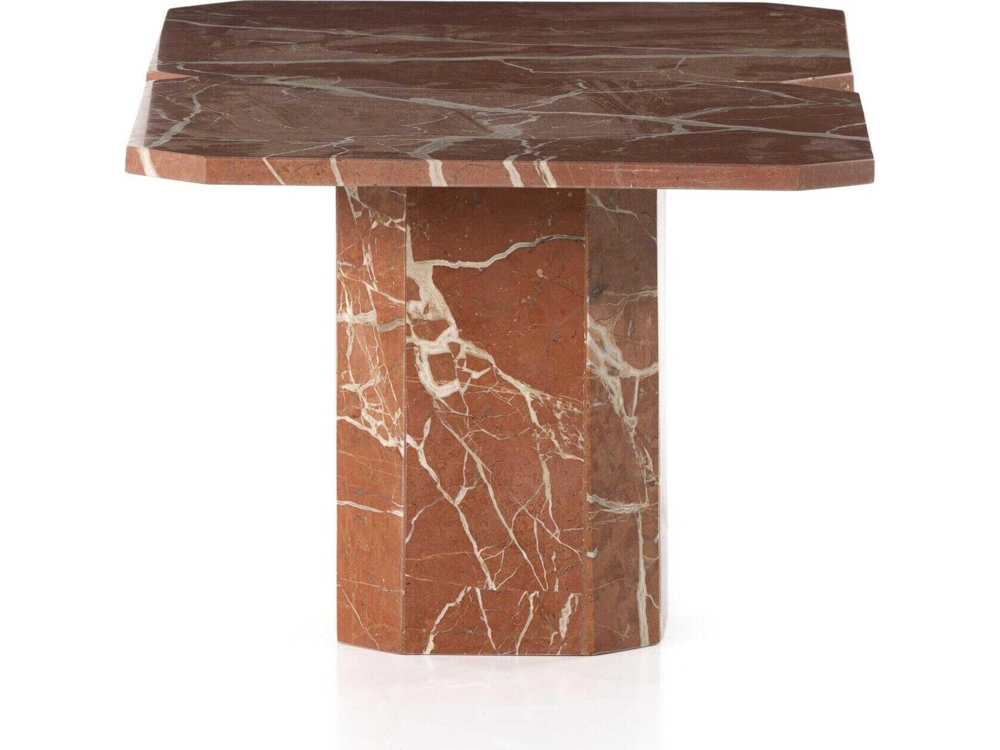 Luxecor Globetrotter Edina Rectangular Rusty Marble Coffee Table