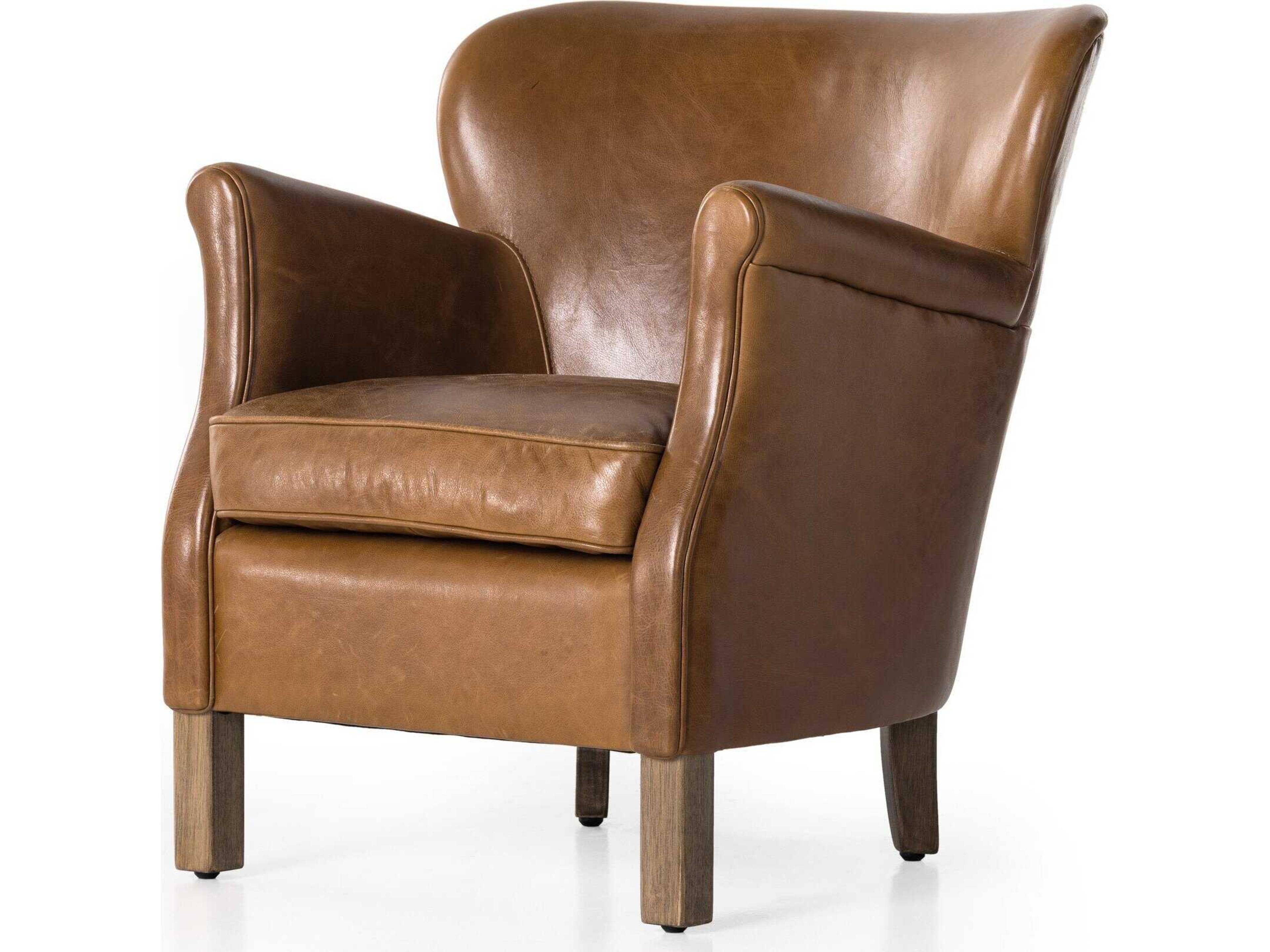 Carnegie Wycliffe Vintage Soft Camel Chair