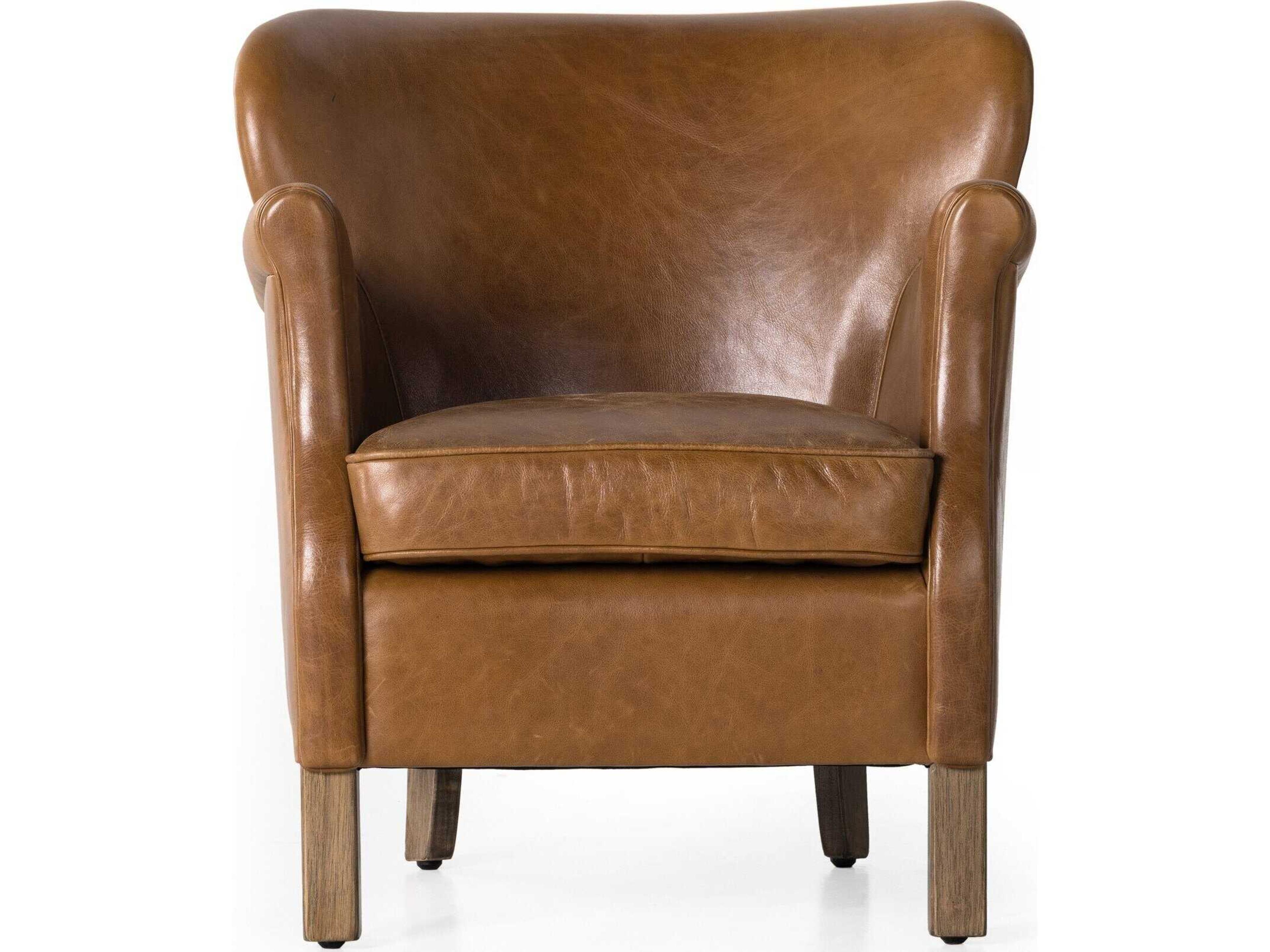 Four Hands Carnegie Wycliffe Vintage Soft Camel Chair