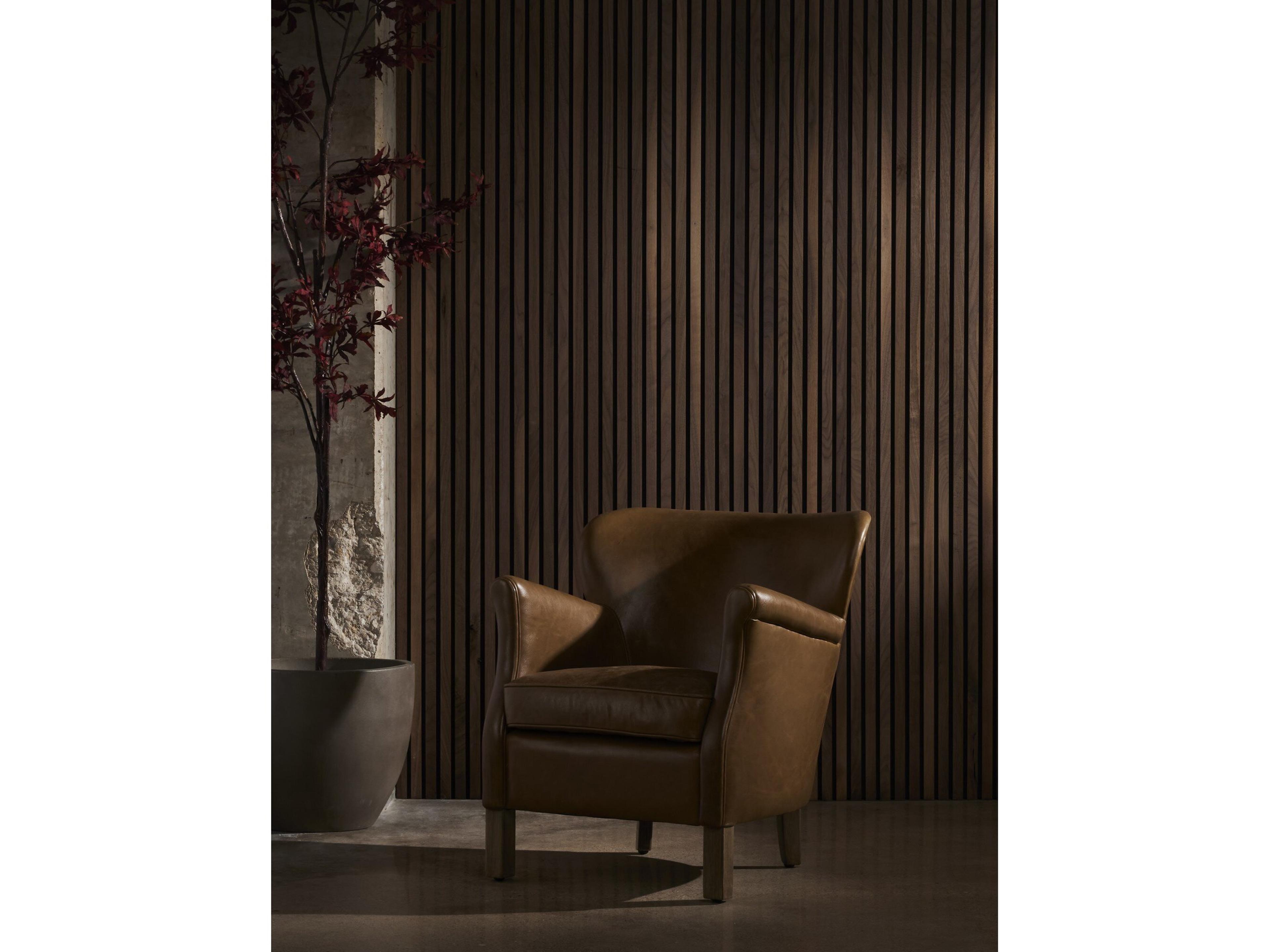 Four Hands Carnegie Wycliffe Vintage Soft Camel Chair