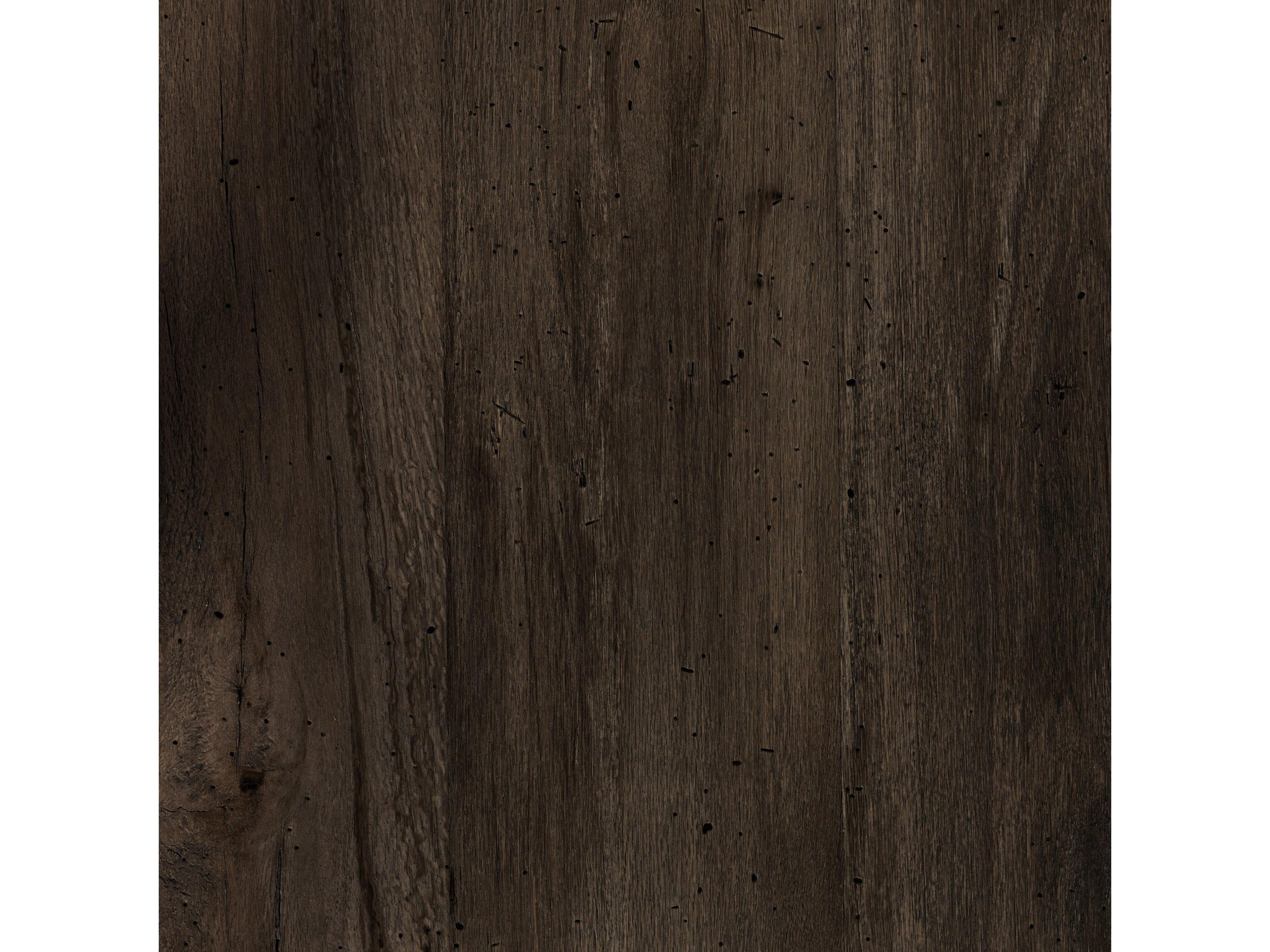 Four Hands Wesson Abaso Rectangular Ebony Rustic Wormwood Oak Dining Table