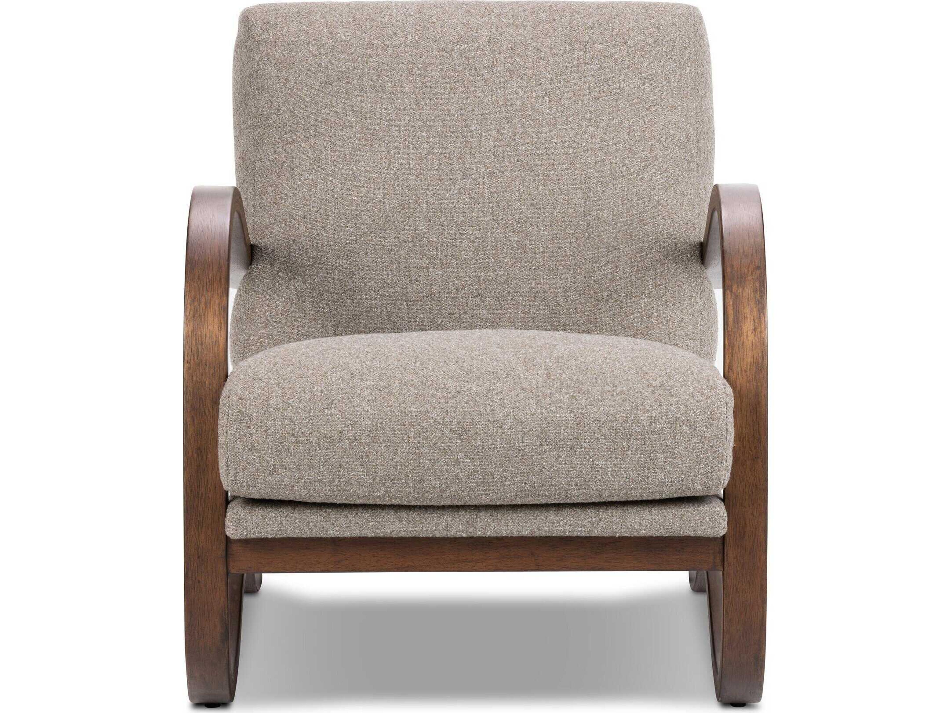 Four Hands Bolton Paxon Gray Fabric Accent Chair