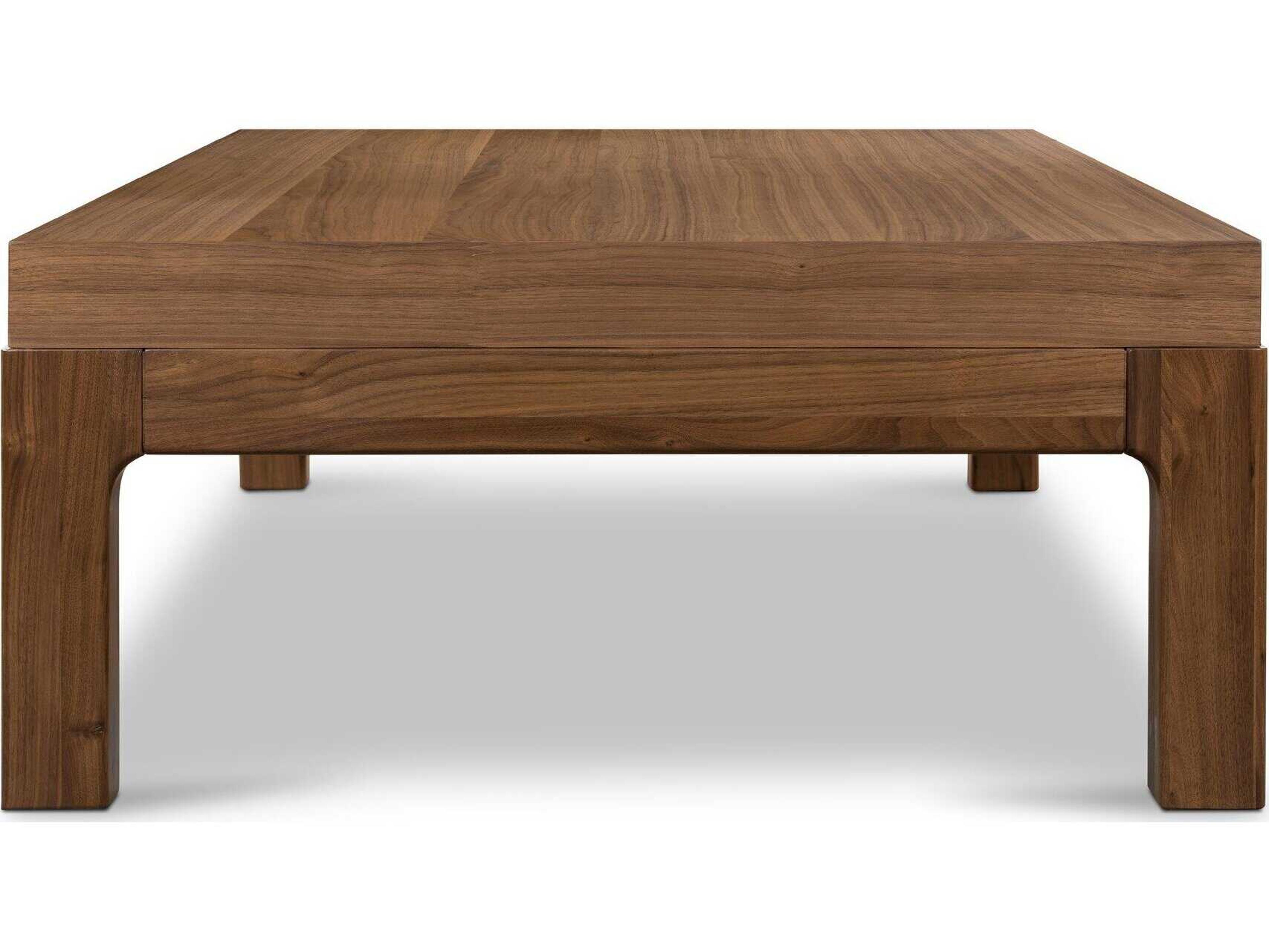 Four Hands Wallis Arturo Rectangular Wood Natural Walnut Coffee Table
