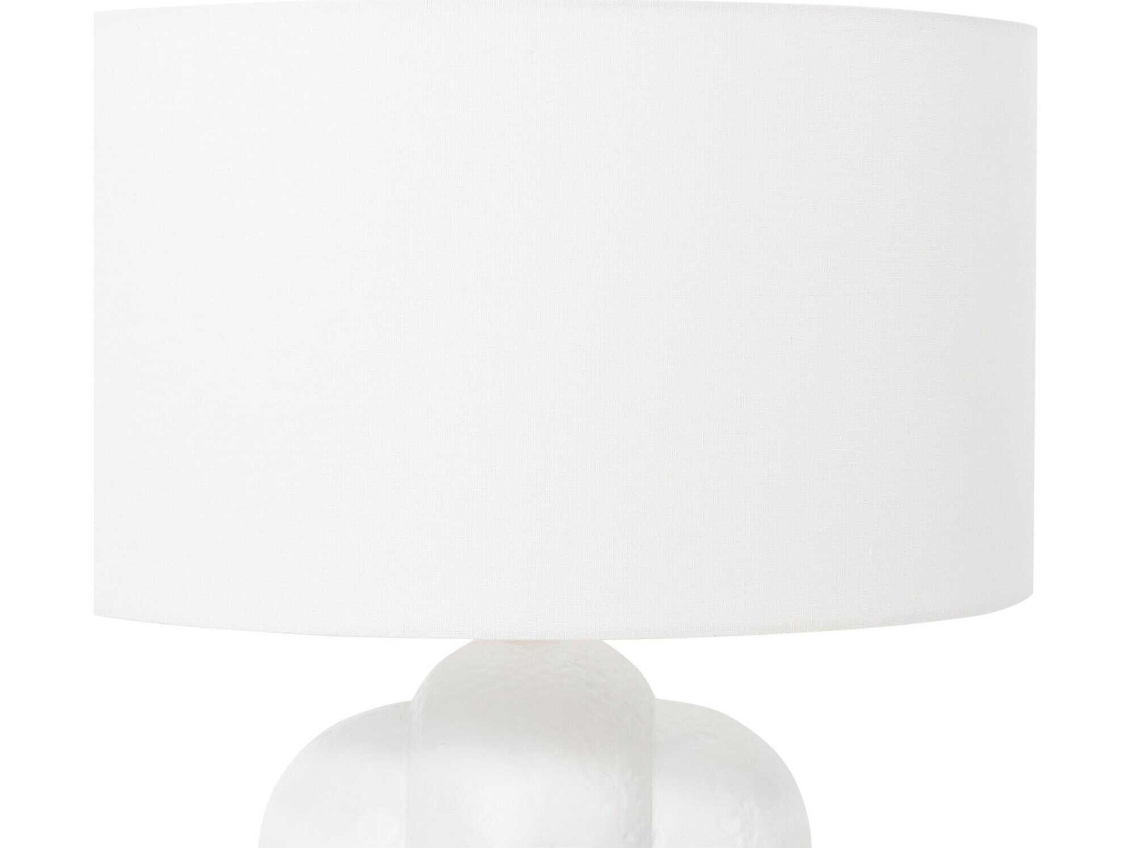 Four Hands Deacon White LED Buffet Lamp