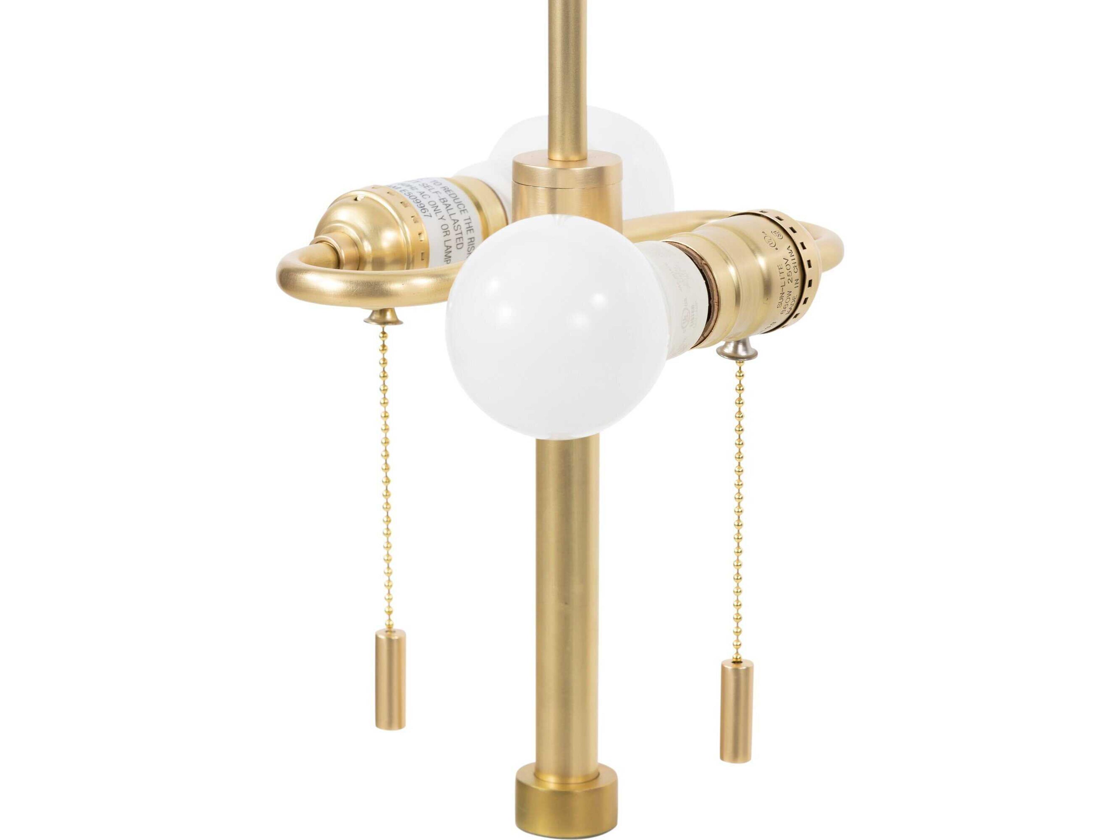 Four Hands Deacon White LED Buffet Lamp