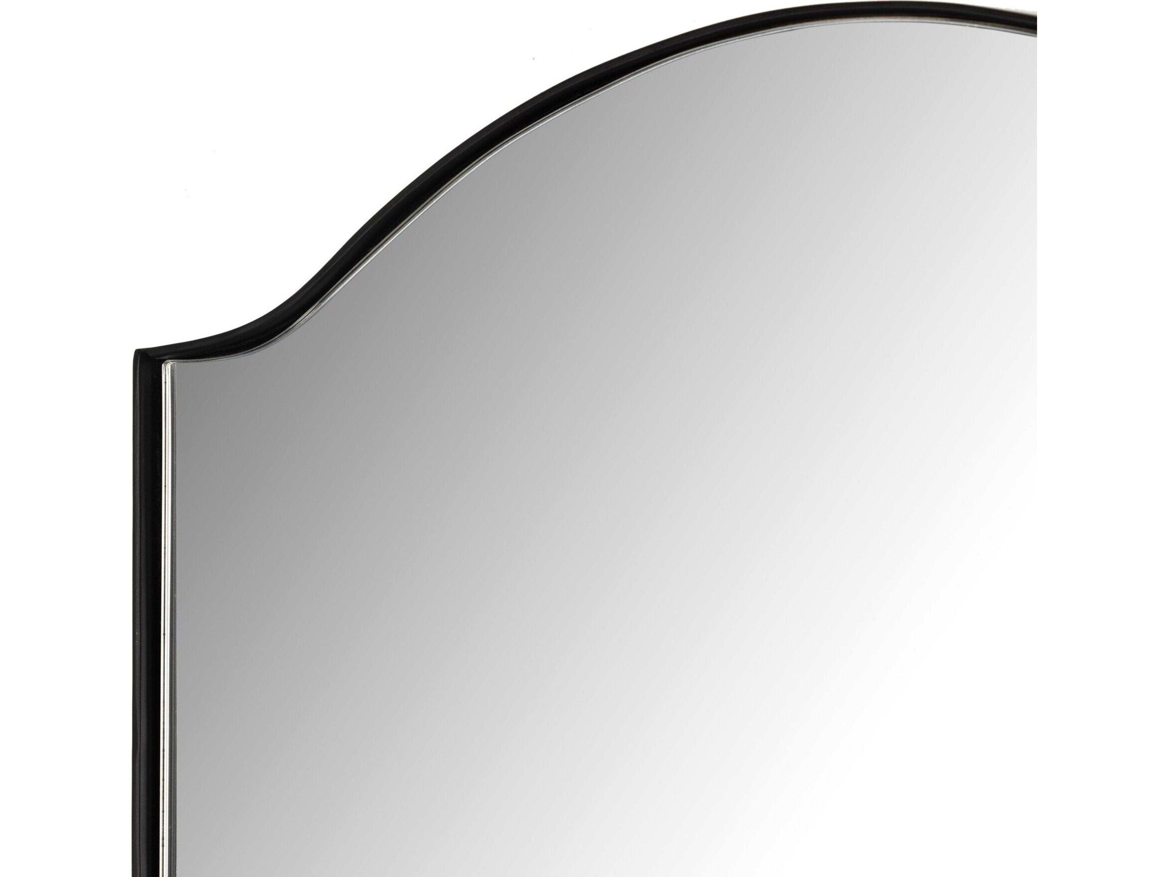 Four Hands Asher Jacques Gunmetal  Small Mirror