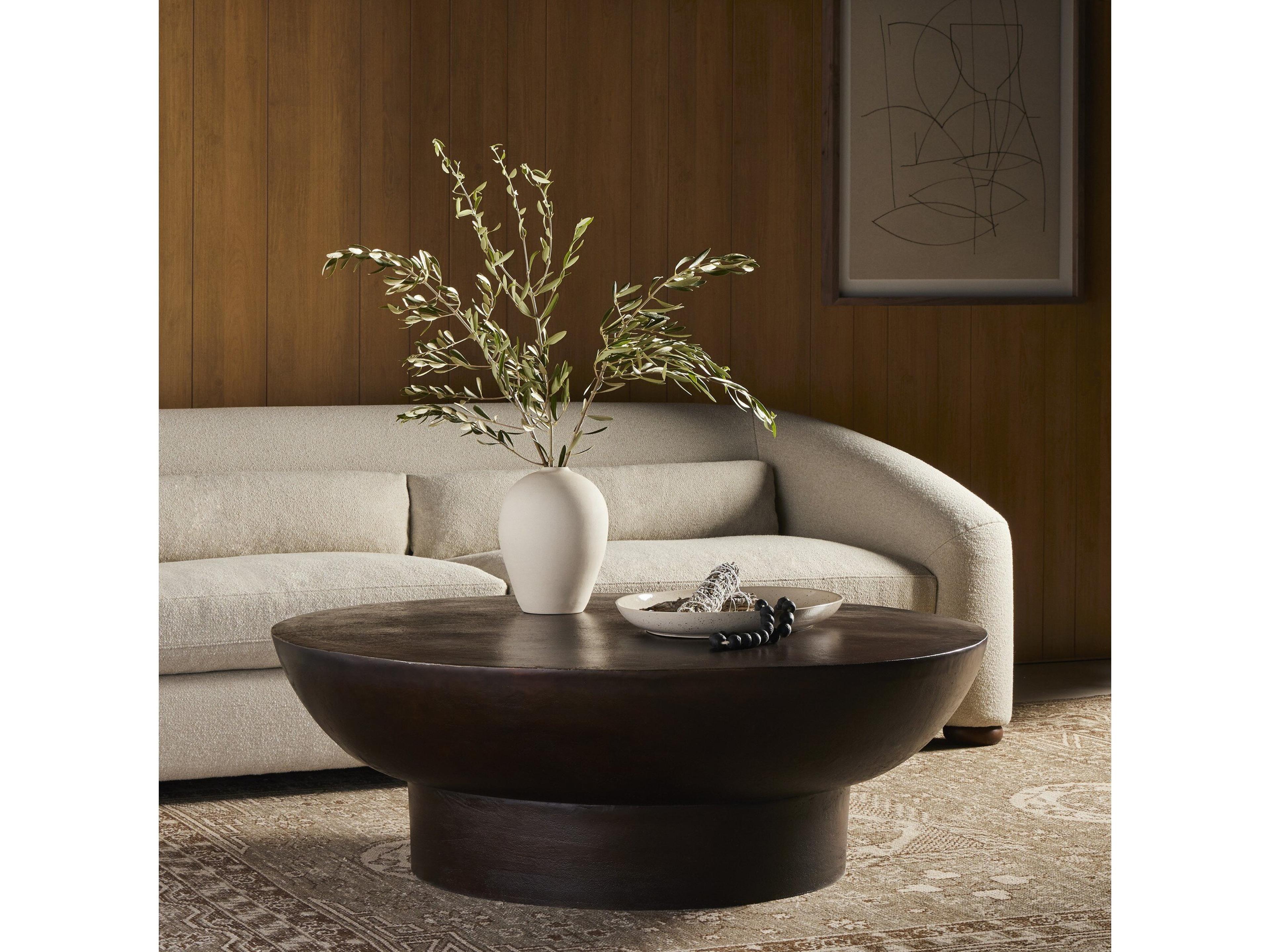 Four Hands Marlow Searcy Antique Rust Coffee Table