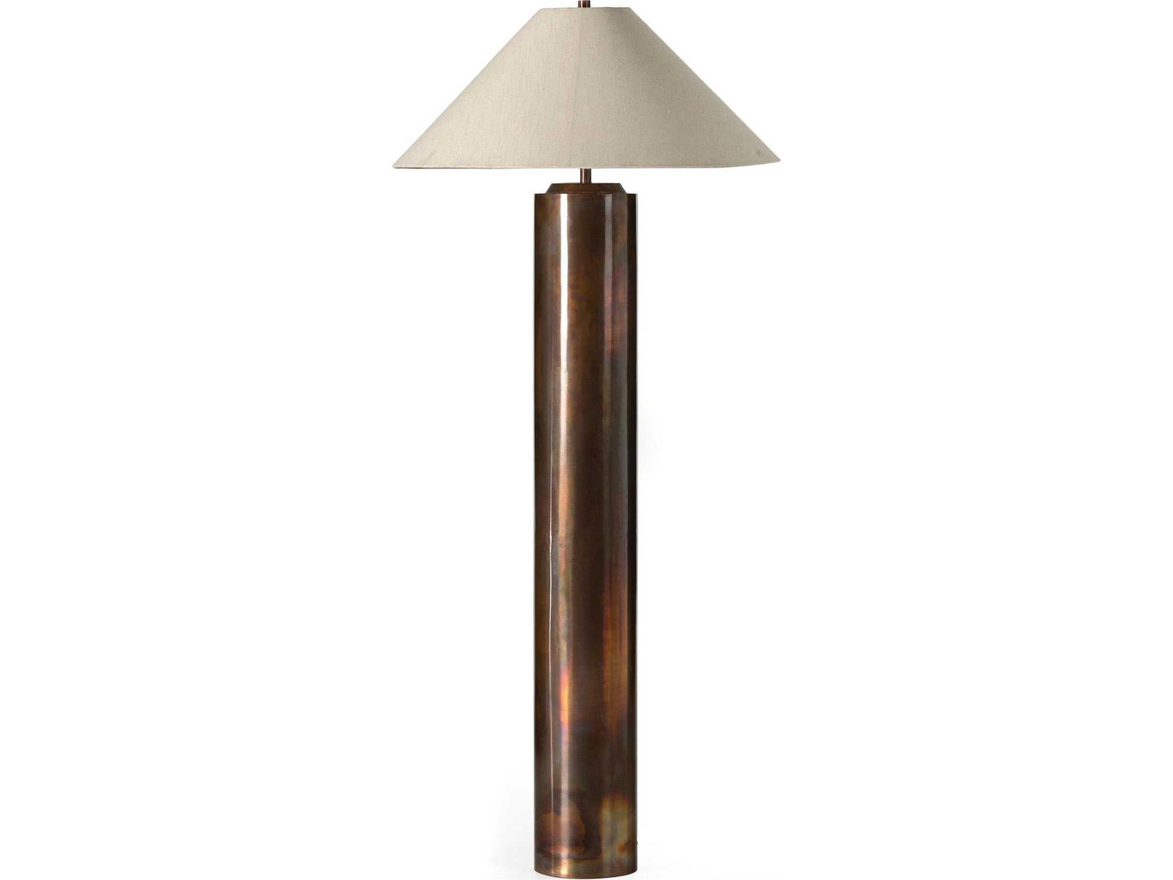 Asher Seaton Iridescent Acid Wash Floor Lamp