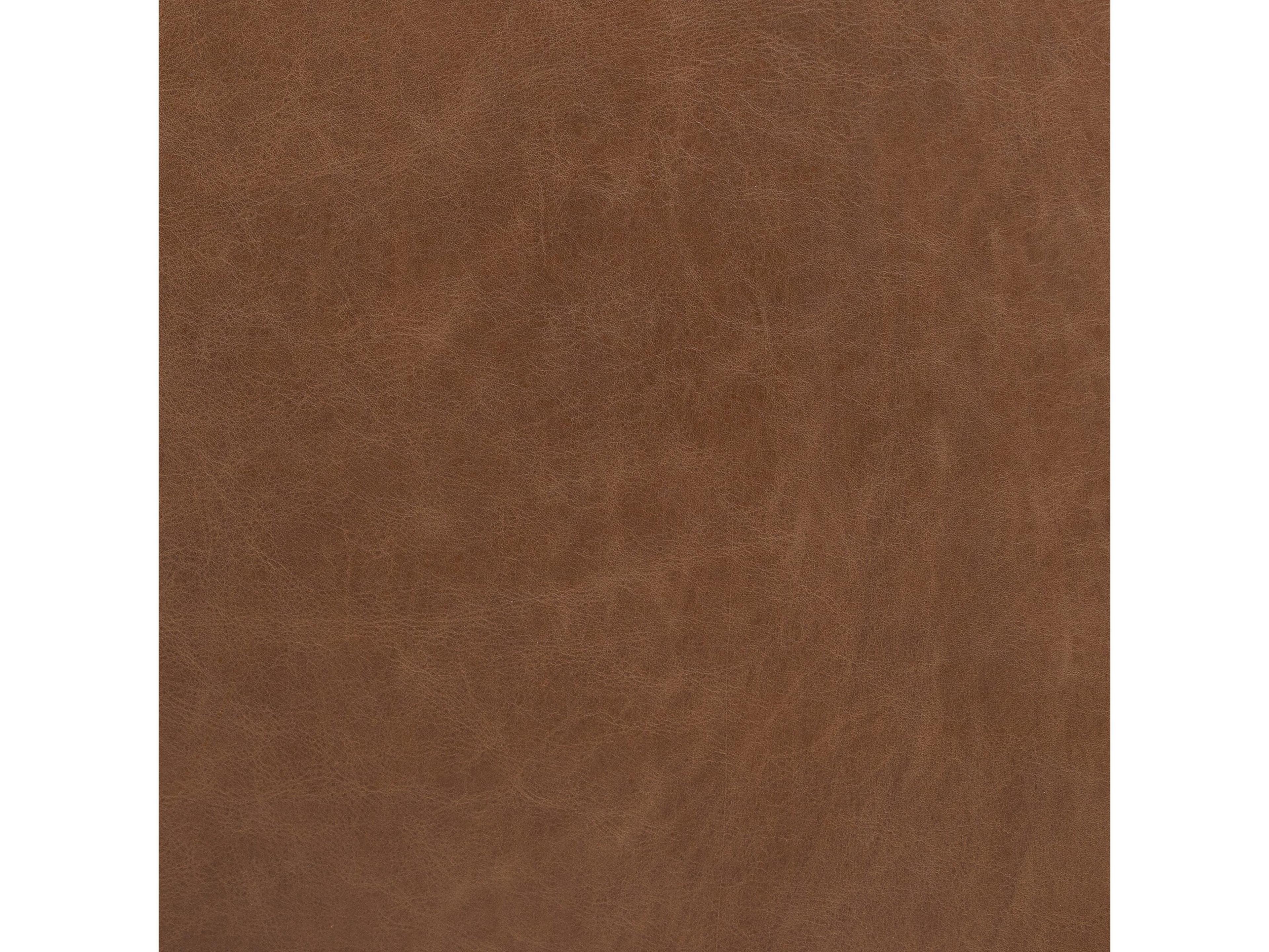 Four Hands Easton Alec Dulane Mahogany Leather Sofa