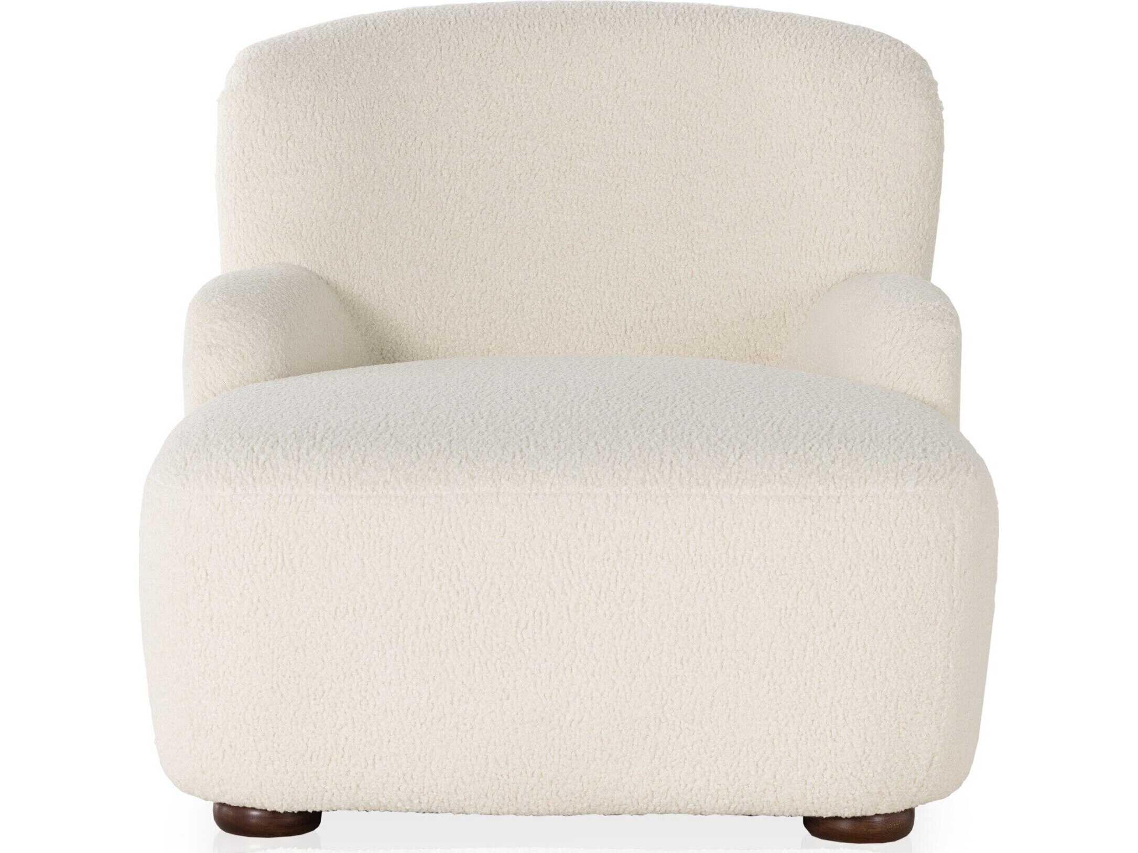 Four Hands Norwood Kadon Sheepskin Natural Chaise Lounge