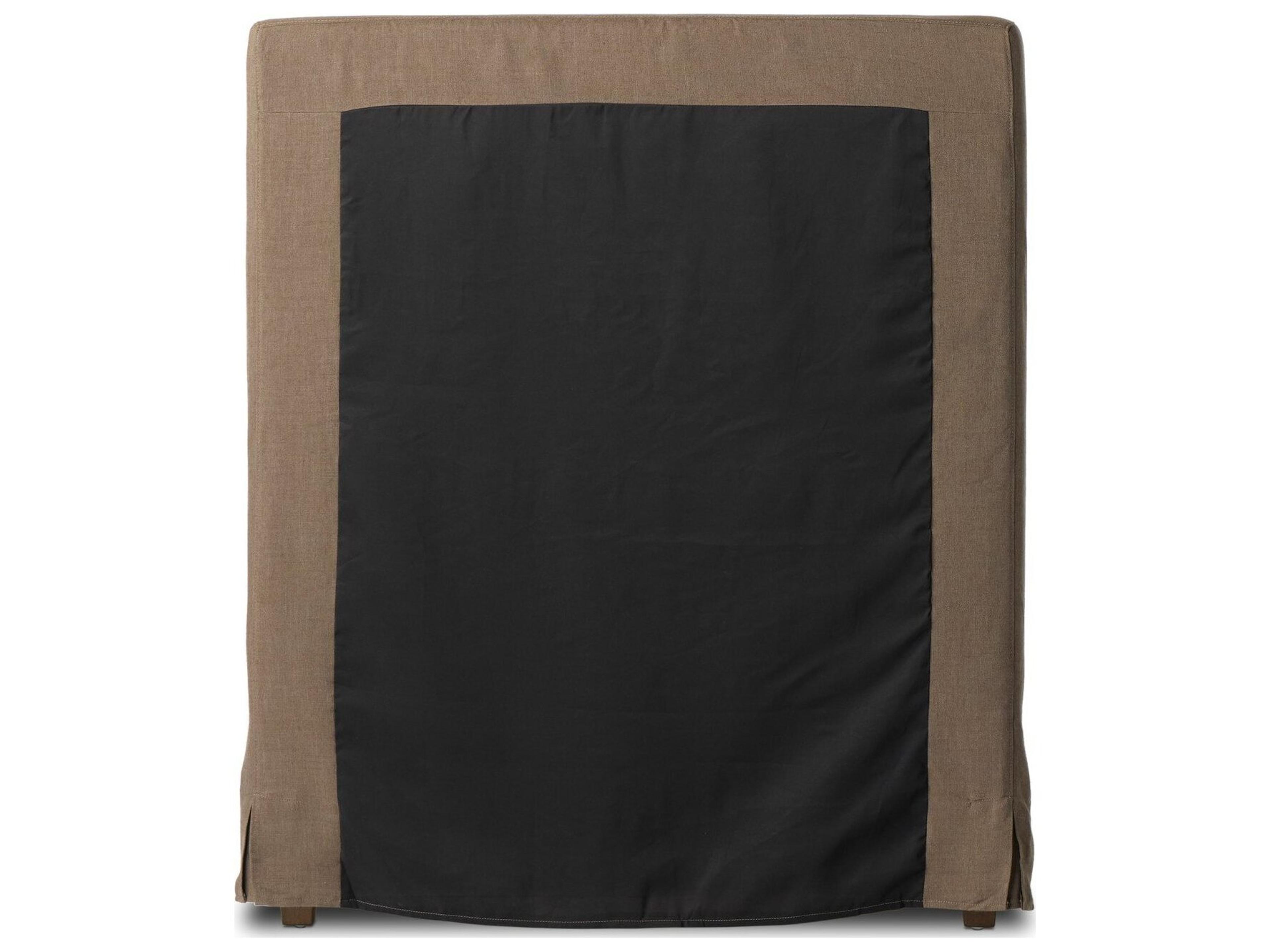 Four Hands Kensington Savoy Coffee Upholstered Twin Platform Bed