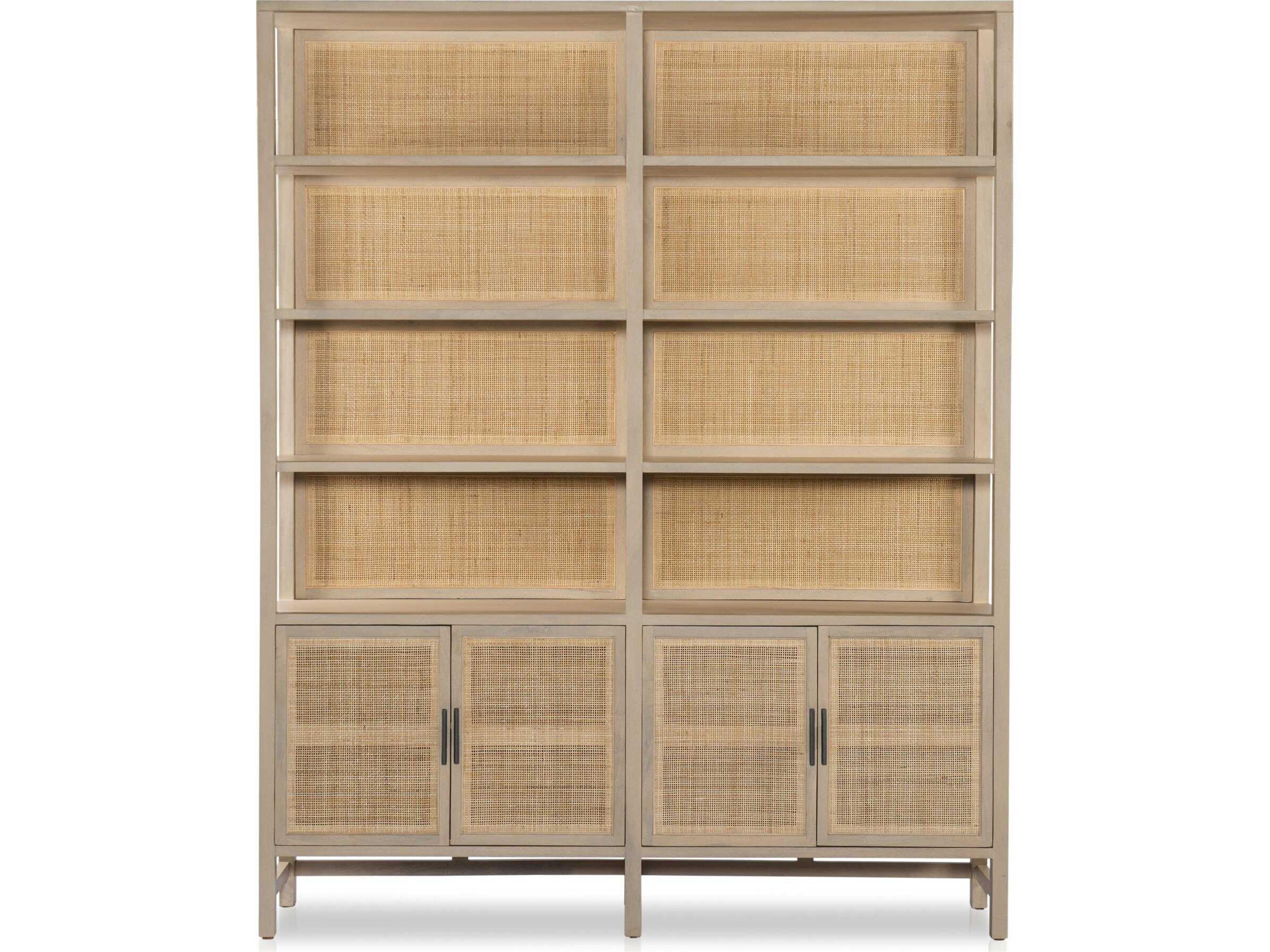 Four Hands Leighton Caprice Natural Mango  Bookshelf