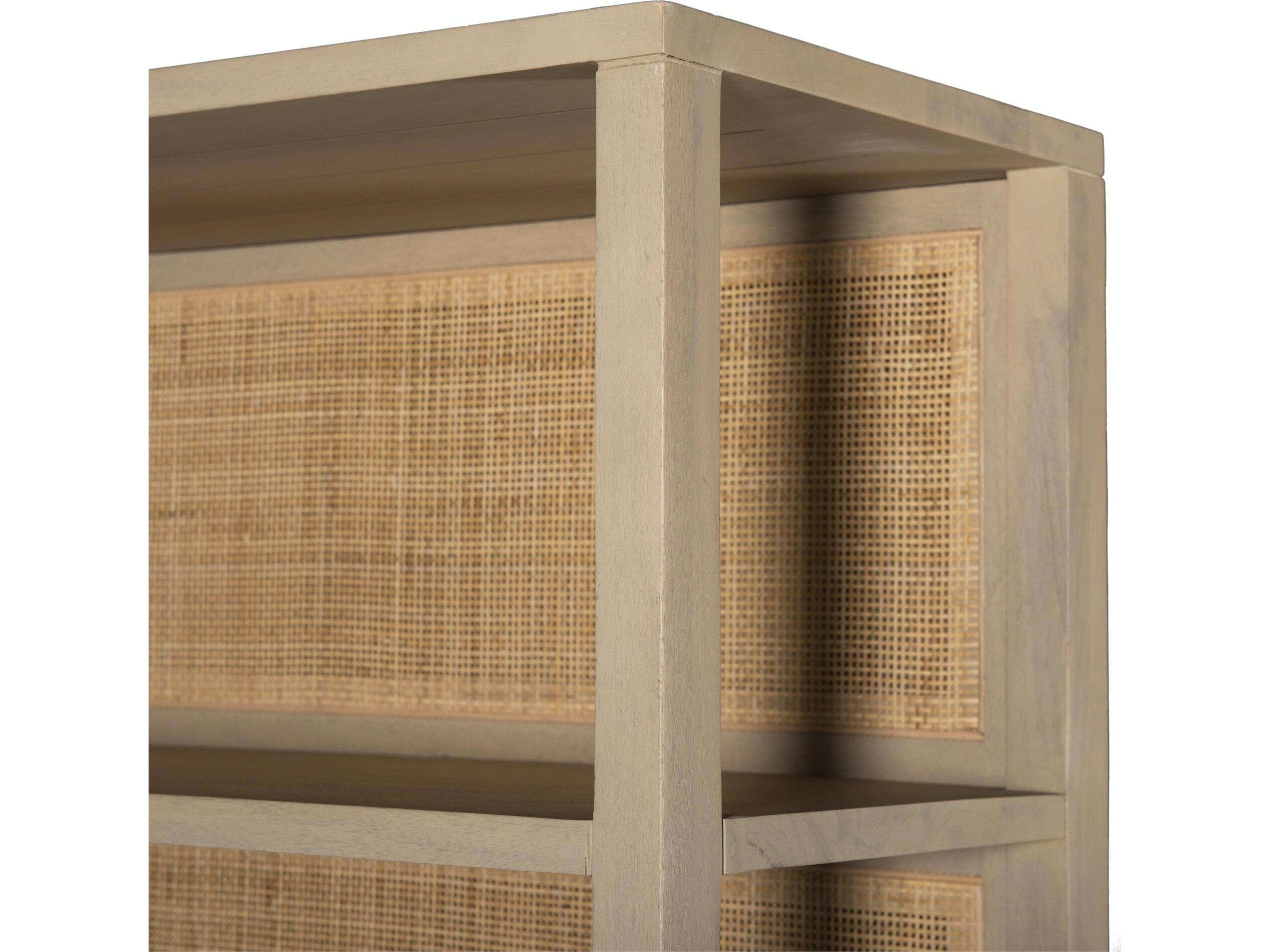 Four Hands Leighton Caprice Natural Mango  Bookshelf