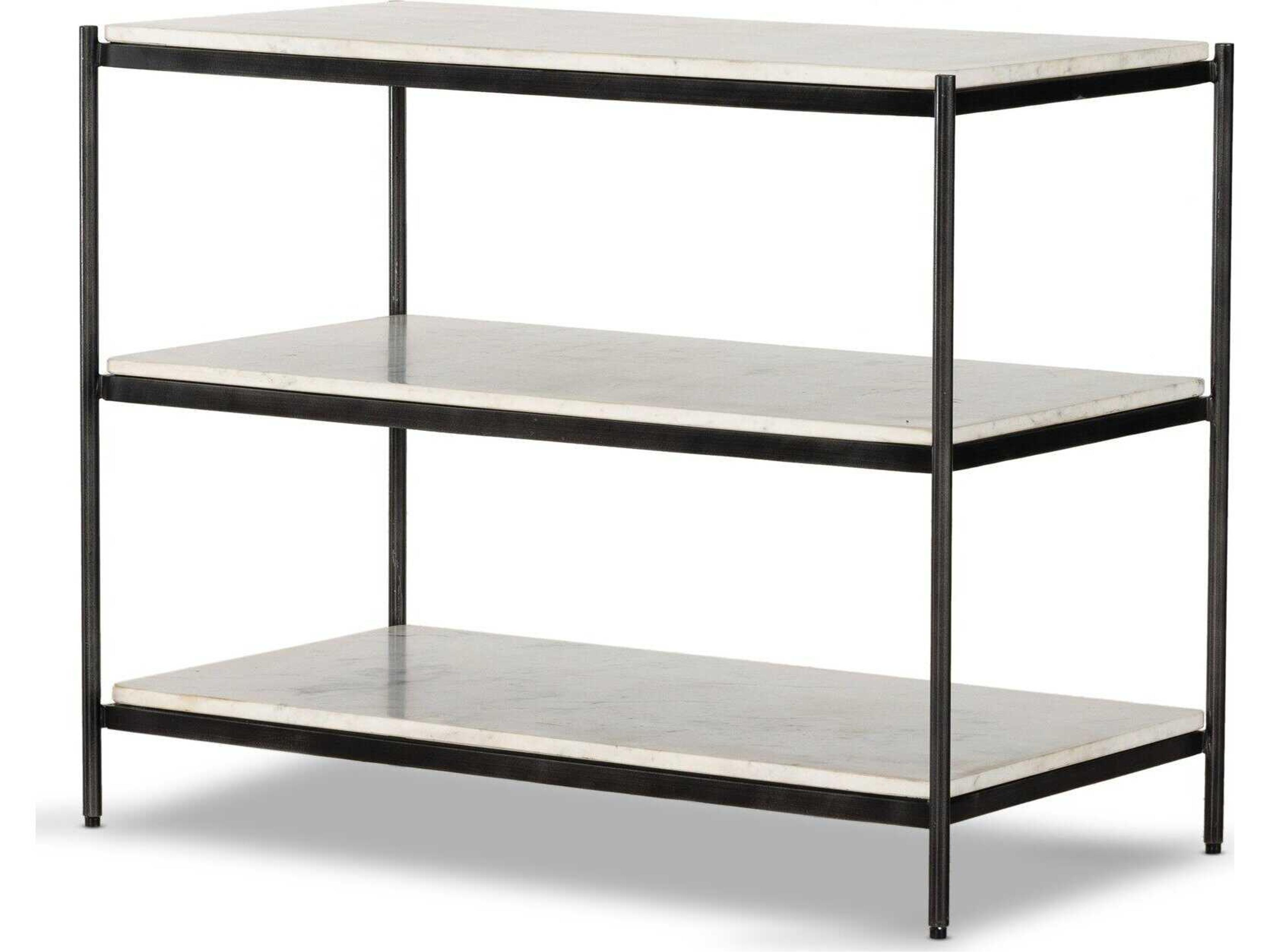 Globetrotter Felix White Nightstand