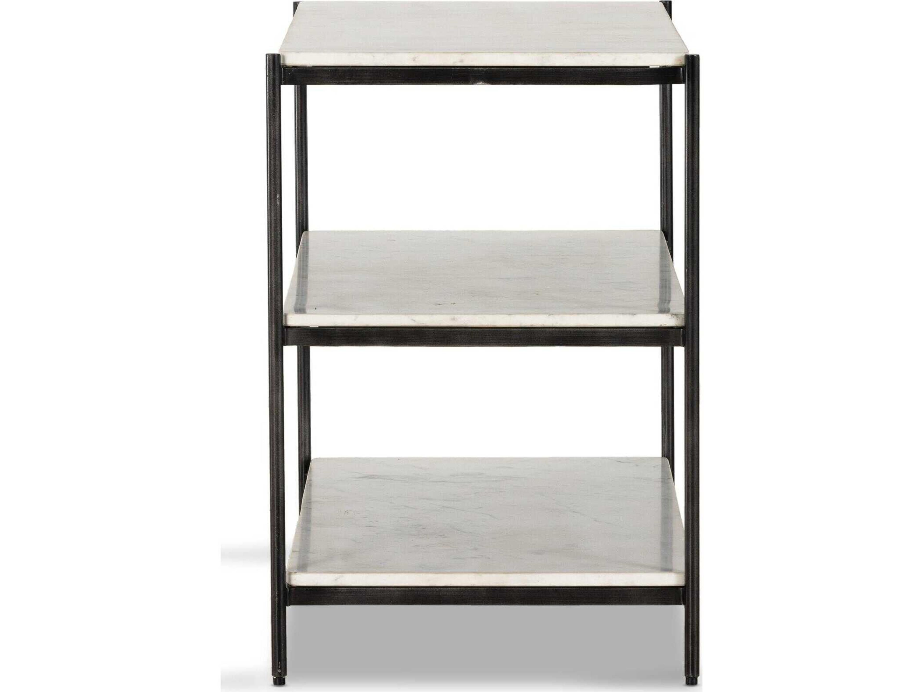 Luxecor Globetrotter Felix White Nightstand