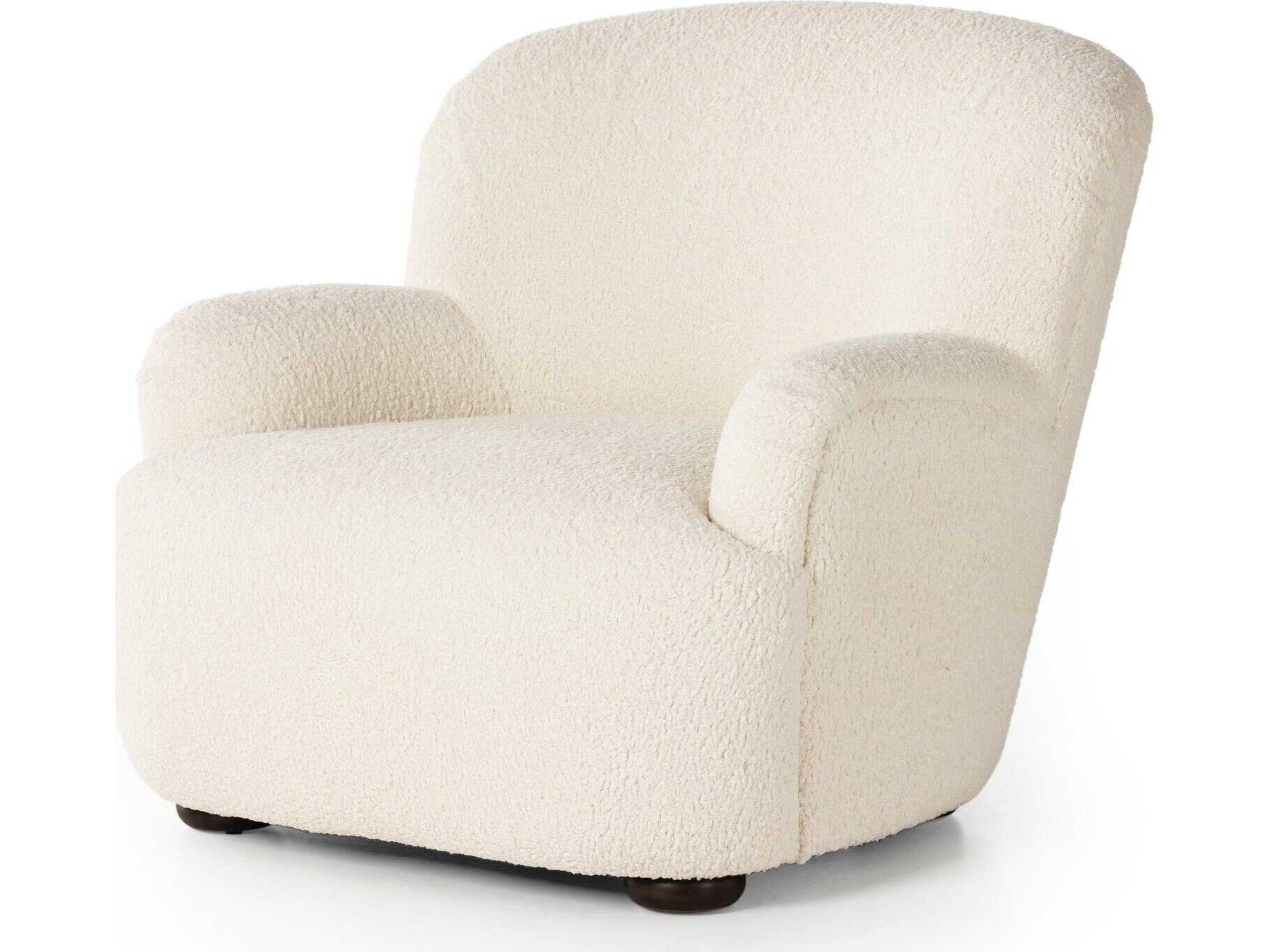 Norwood Kadon Sheepskin Natural  Accent Chair