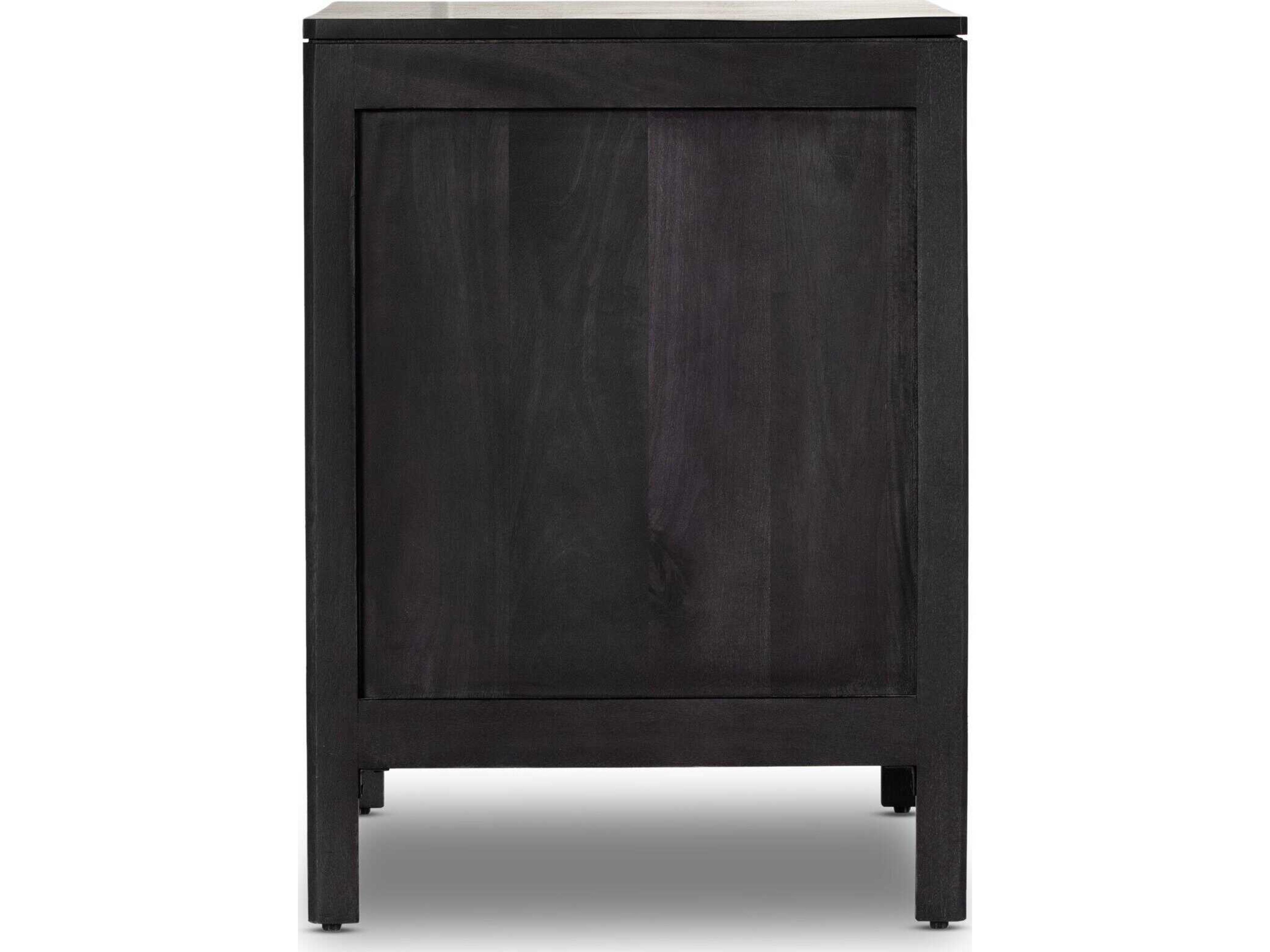 Four Hands Prescott Sydney 3-Drawers Mango Wood Nightstand