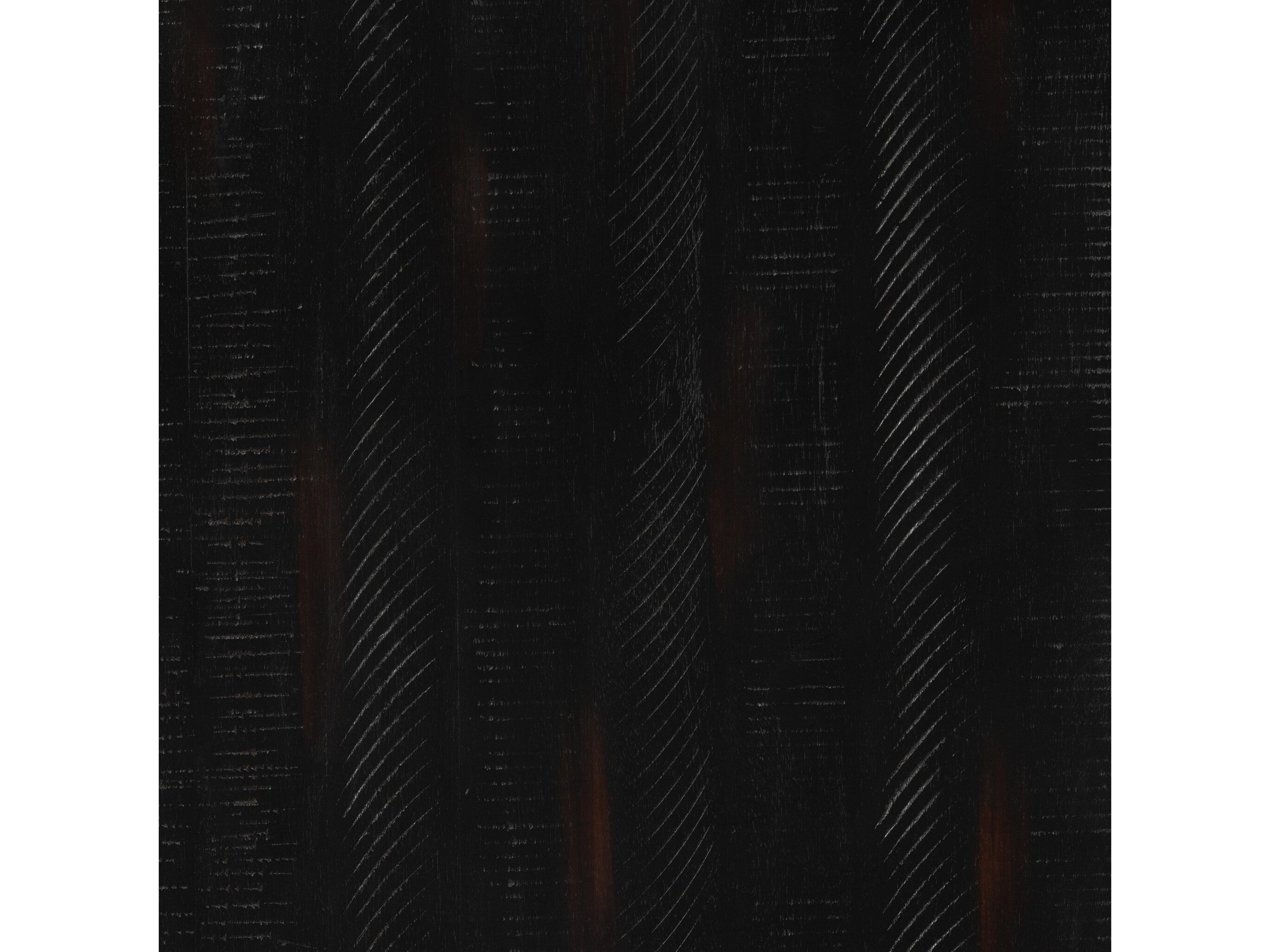 Four Hands Hadley Suki Burnished Black  Large Nightstand