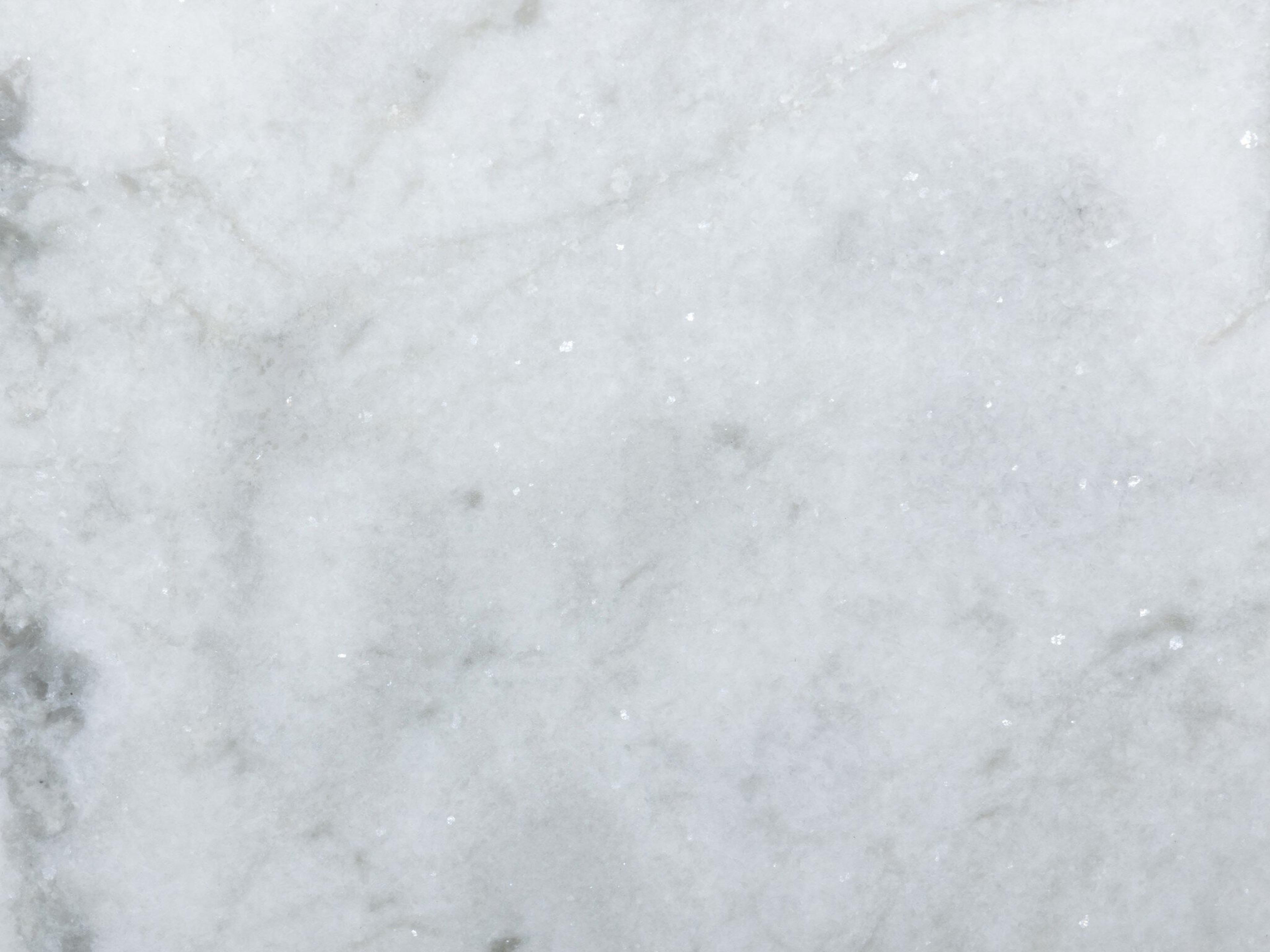 Four Hands Rockwell Modern White & Grey Speckled Marble   Small Pedestal