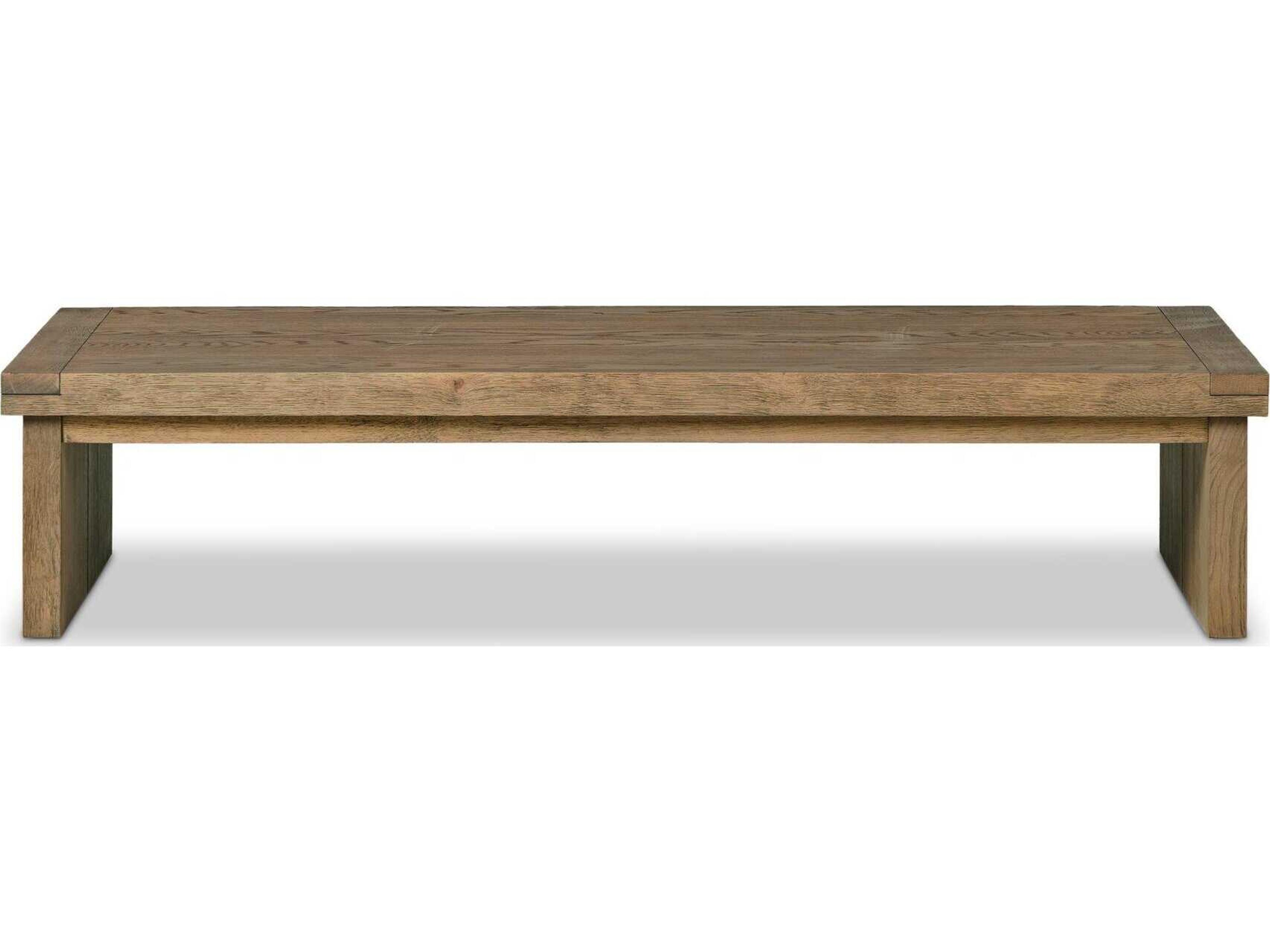 Four Hands Bennett Warby Worn Oak Veneer Coffee Table